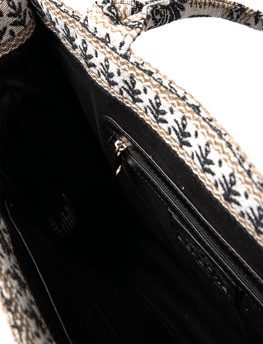 DEPECHE - Shopper - tote bags - 275 sand printed - 3
