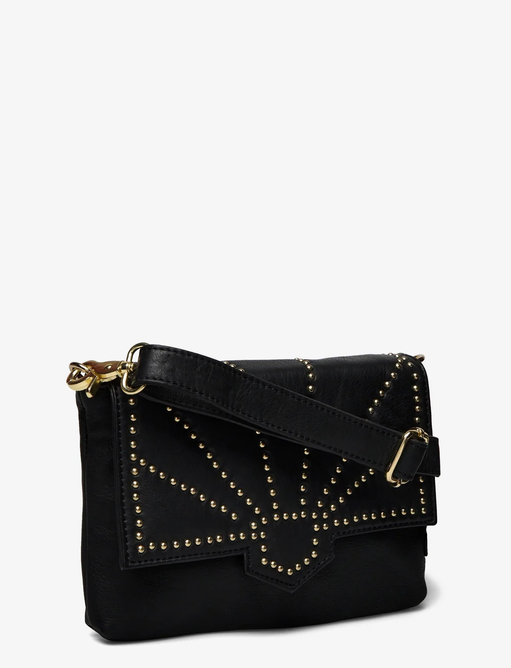DEPECHE - Small bag / Clutch - 190 black / gold - 2
