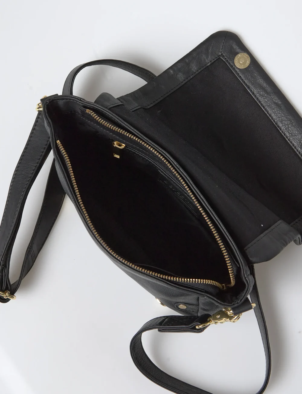 DEPECHE - Cross over - crossbody bags - 099 black (nero) - 3