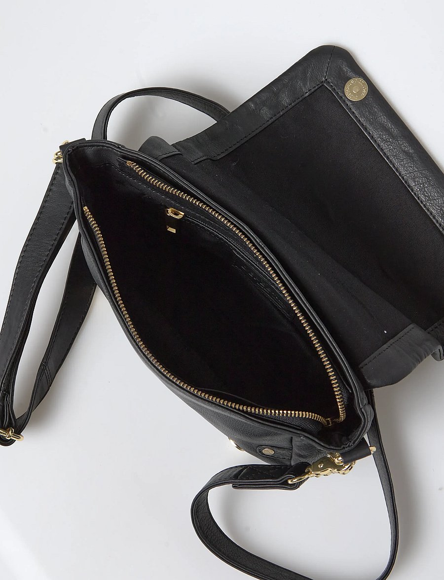 DEPECHE - Cross over - crossbody bags - 099 black (nero) - 3