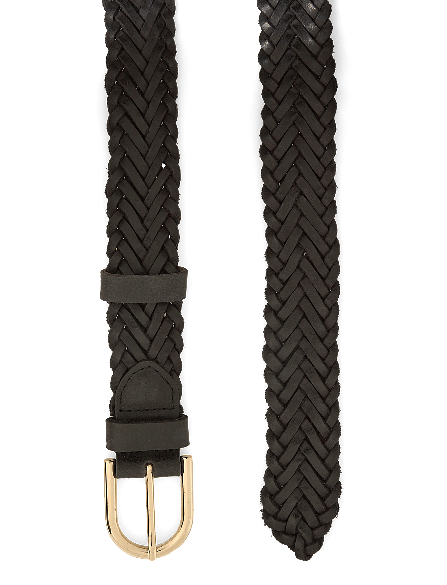 DEPECHE - Jeans Belt - ledergürtel - 099 black (nero) - 1