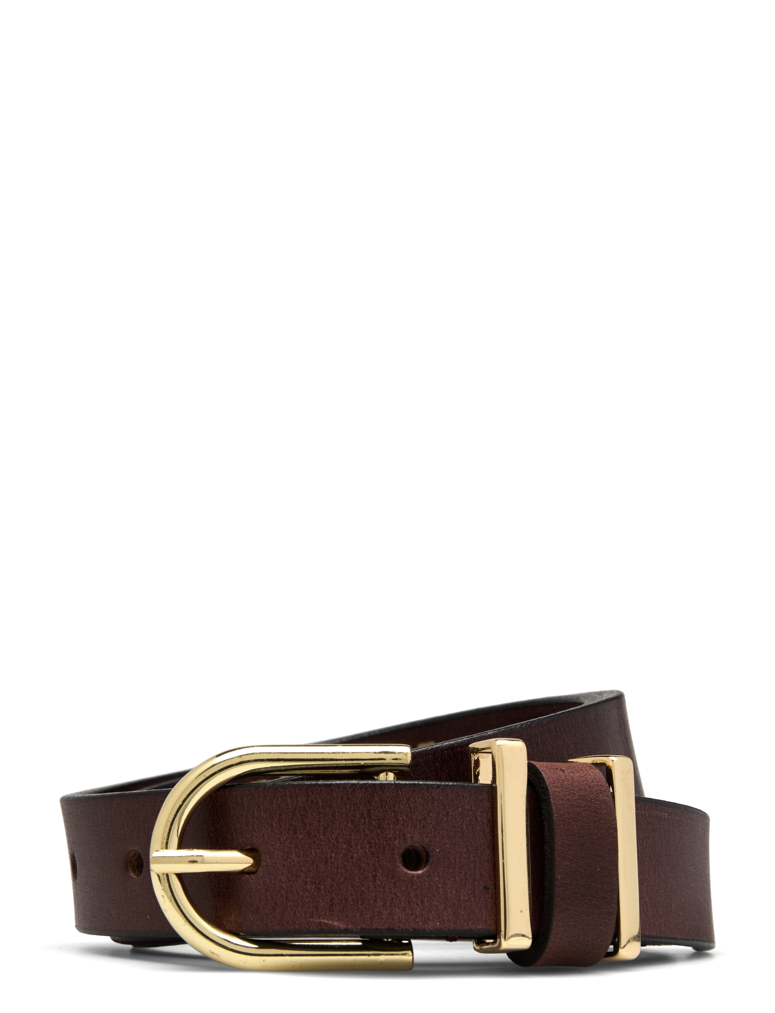 DEPECHE Jeans Belt - Tilbehør - 008 CHOCOLATE / brown