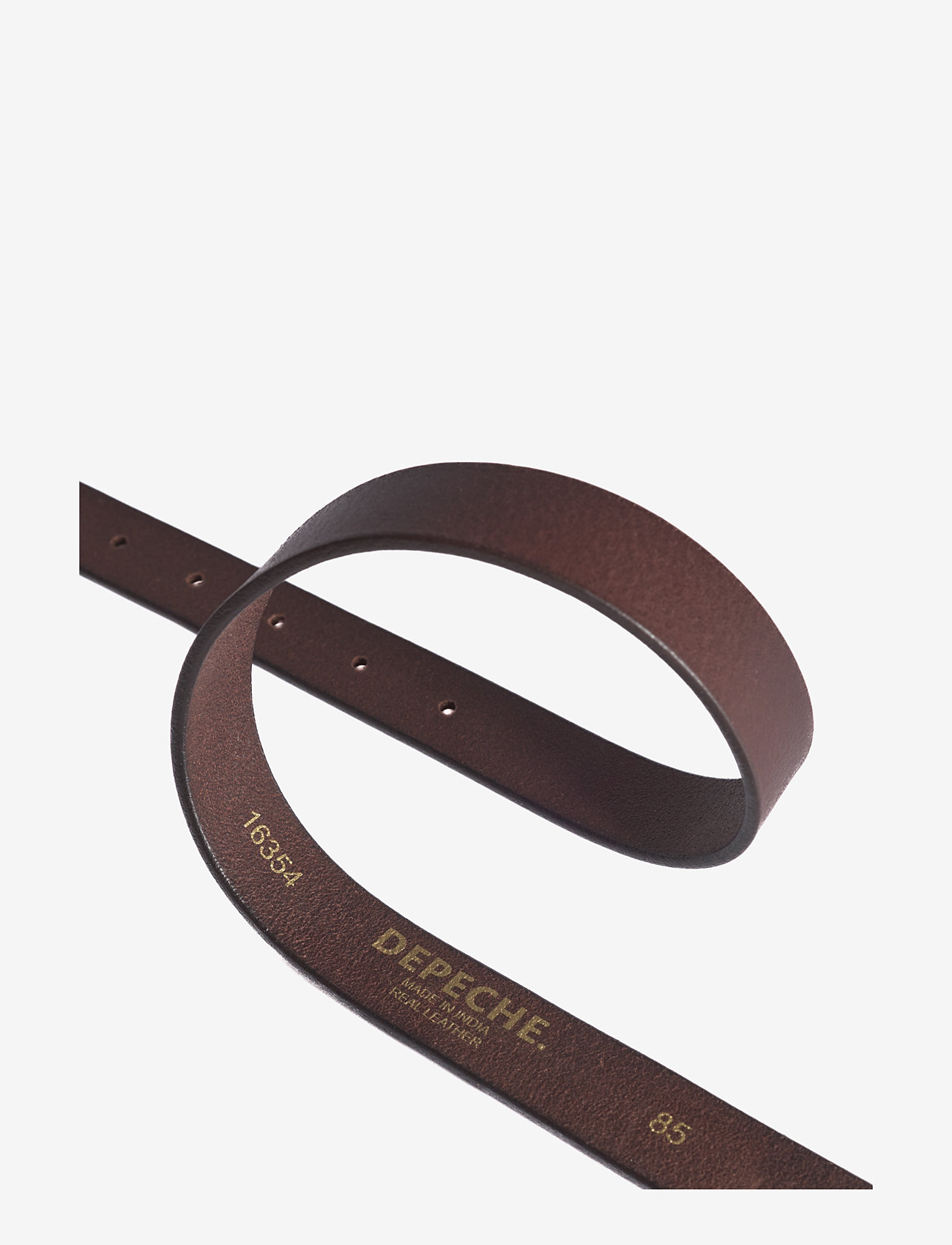 DEPECHE - Jeans Belt - 008 chocolate - 4