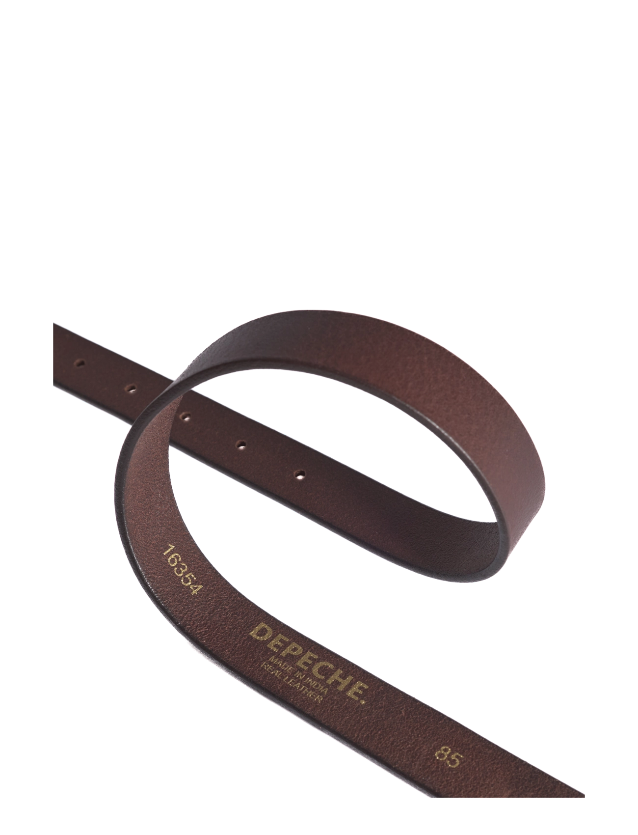 DEPECHE - Jeans Belt - women - 008 chocolate - 4