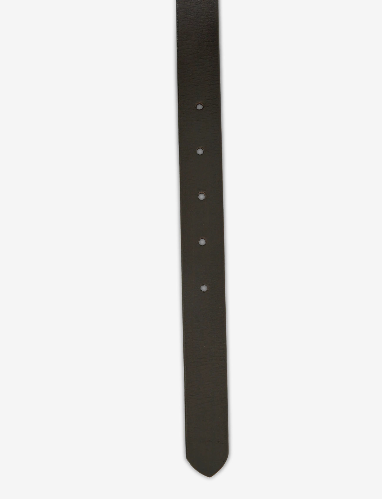 DEPECHE - Jeans Belt - læderbælter - 190 black / gold - 2