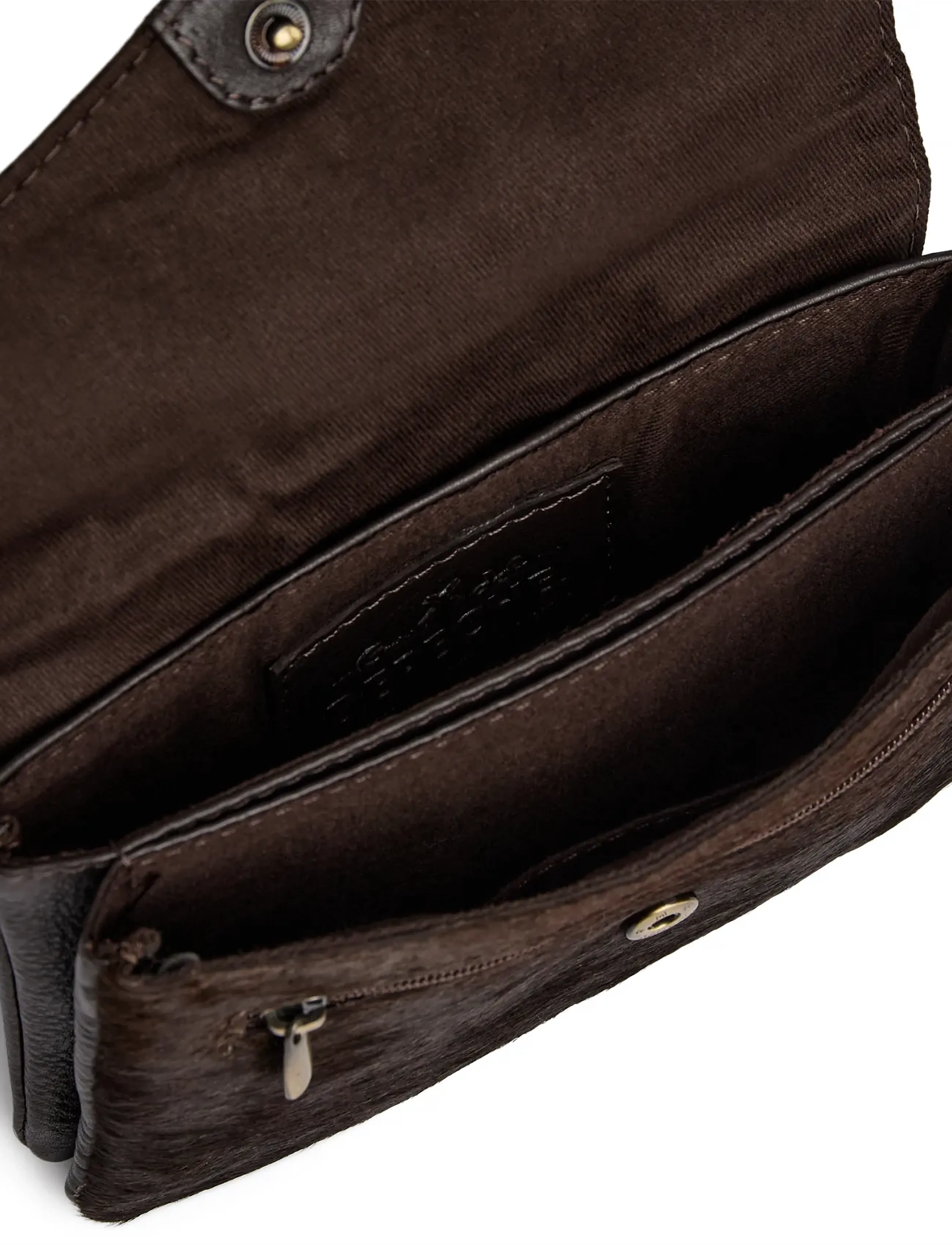 DEPECHE - Purse / Credit card holder - punge - 161 dark brown - 2