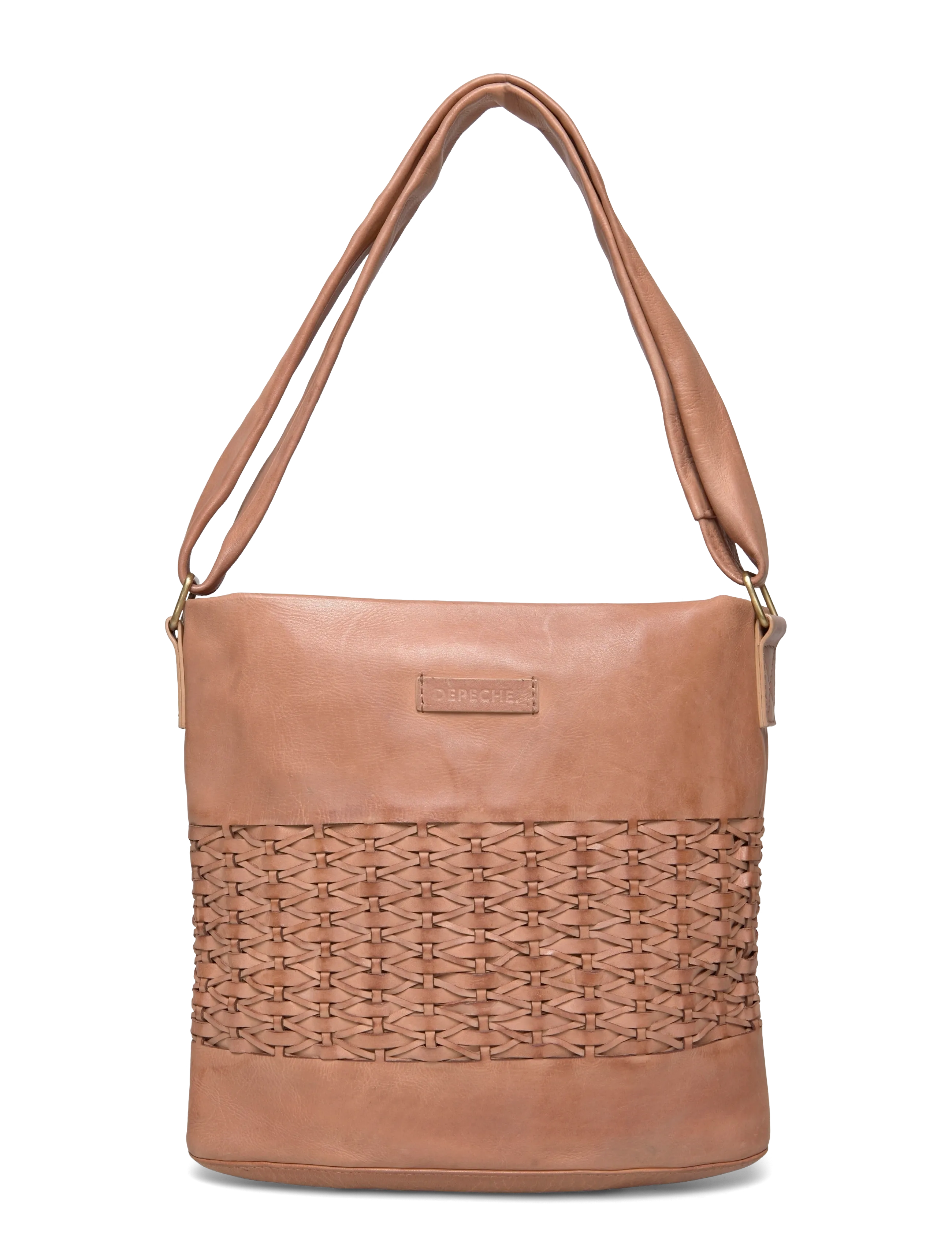 DEPECHE - Shoulderbag / Handbag - festkläder till outletpriser - 156 camel - 1