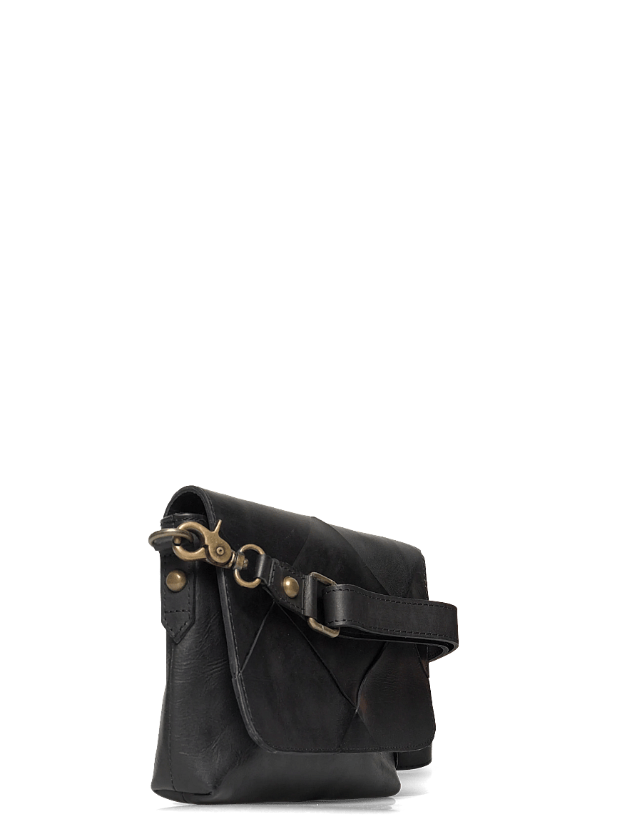 DEPECHE - Cross over - crossbody somas - 099 black (nero) - 2