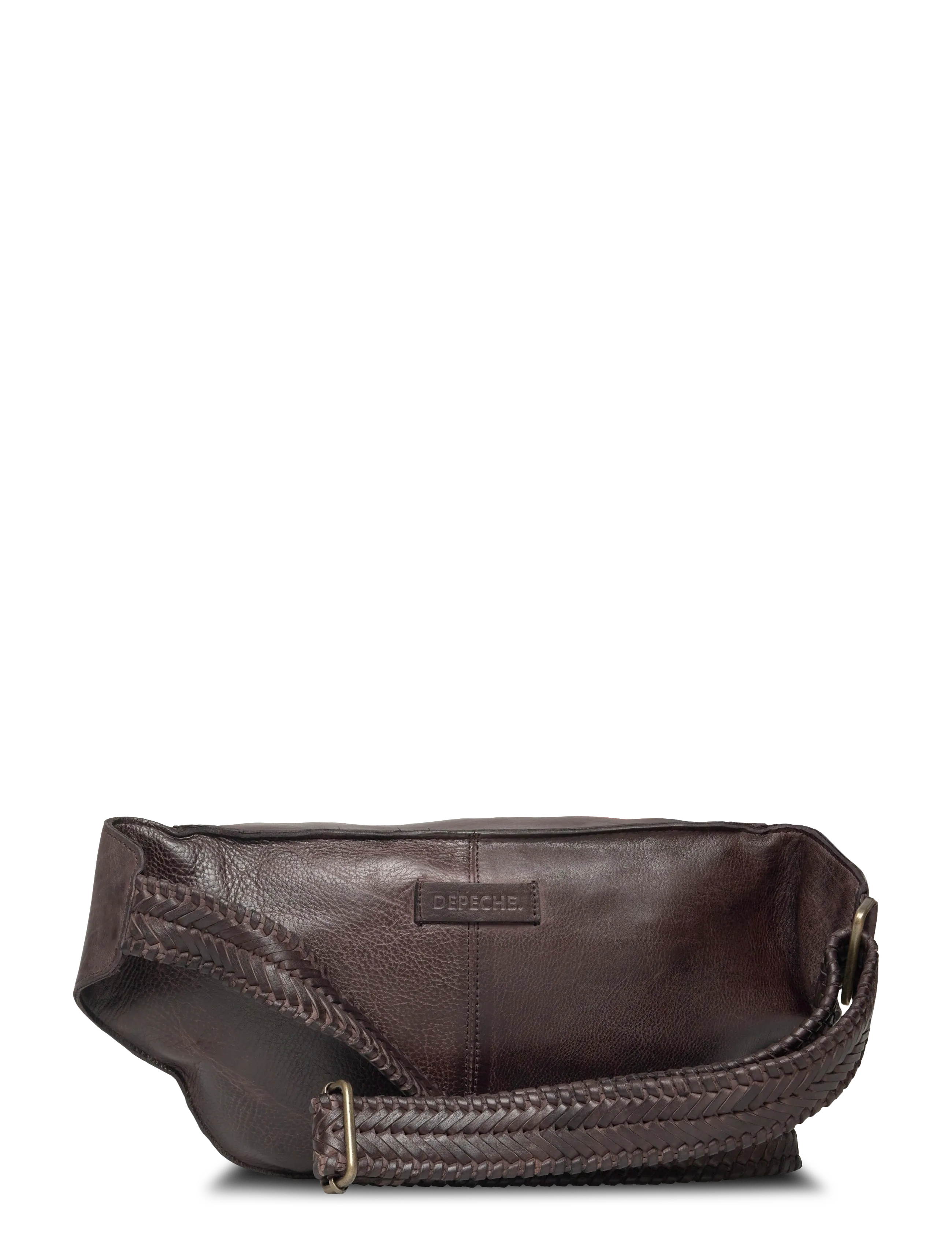 DEPECHE - Bumbag - 161 dark brown - 1