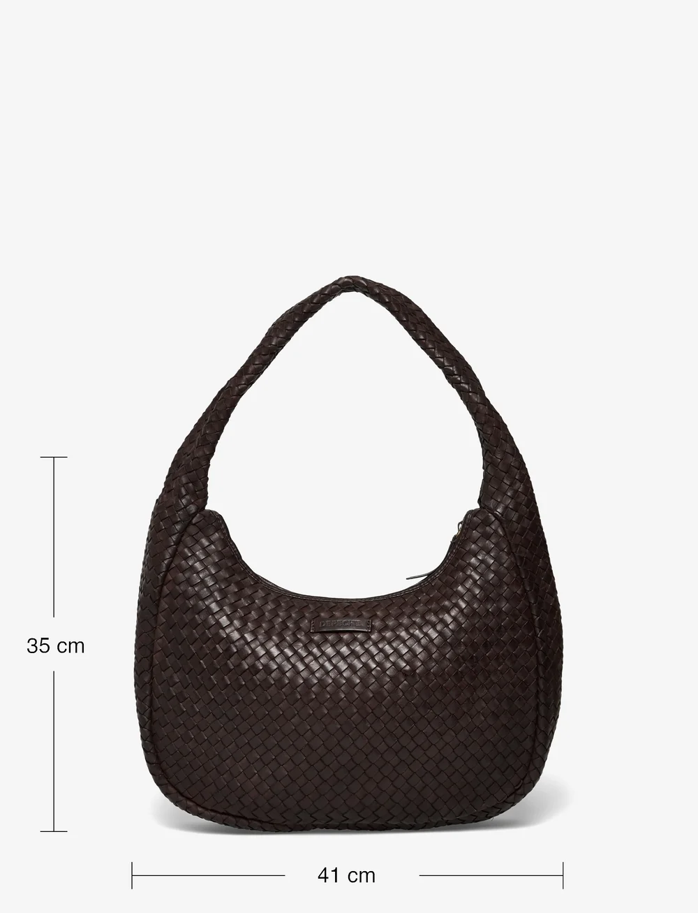 DEPECHE - Shopper - cabas - 161 dark brown - 3