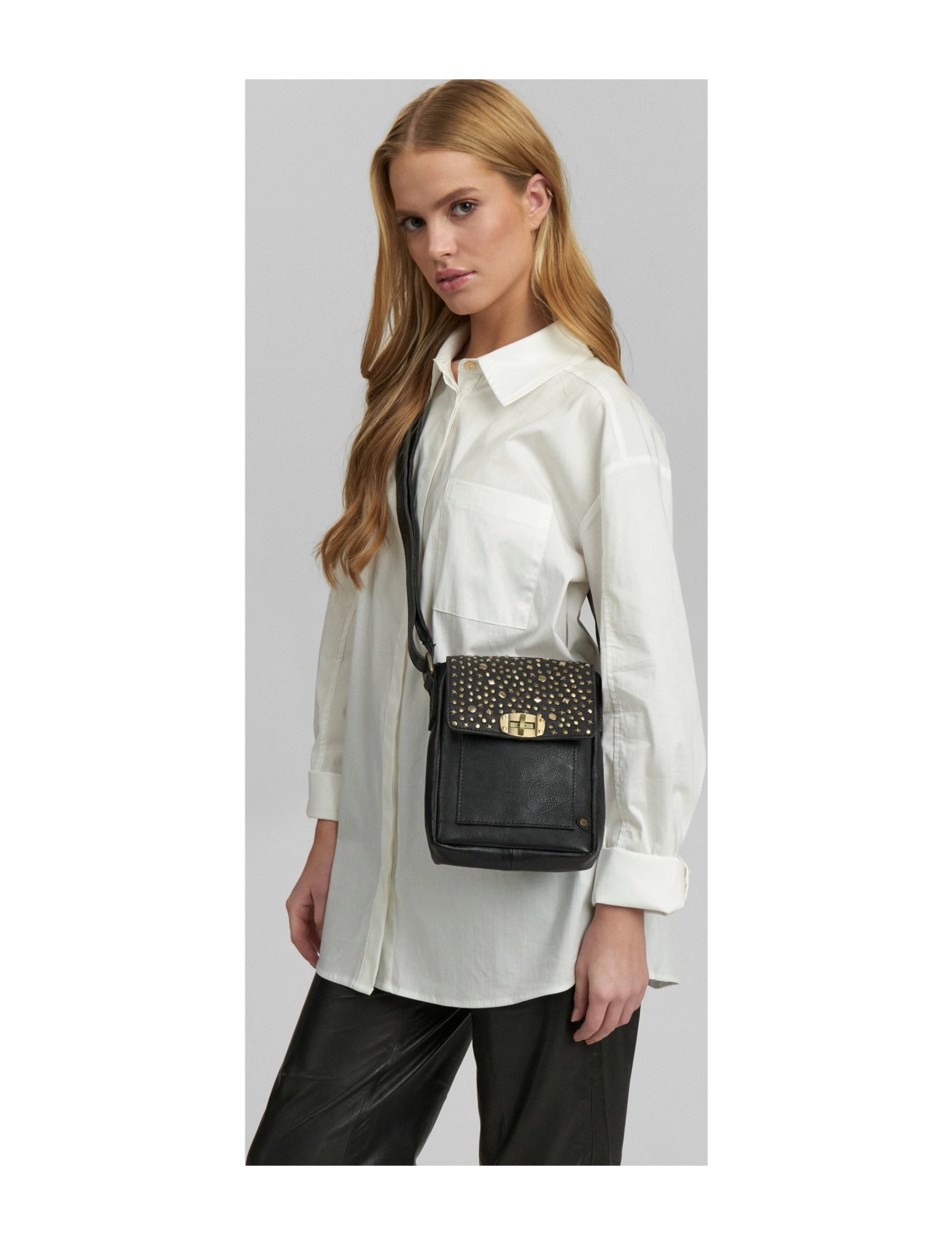 DEPECHE - Mobilebag - 099 black (nero) - 1