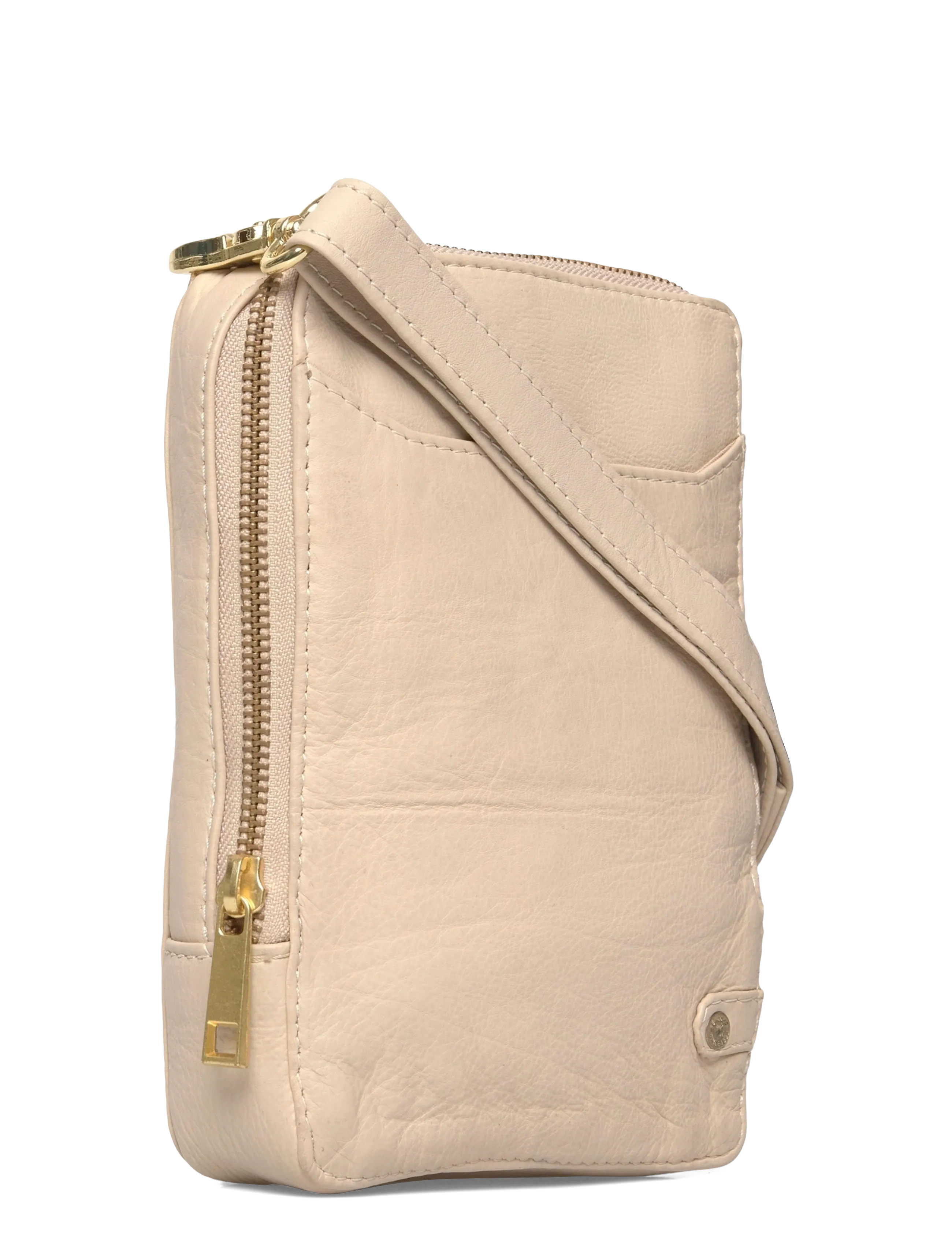 DEPECHE - Mobilebag - crossbody bags - 228 soft sand - 2