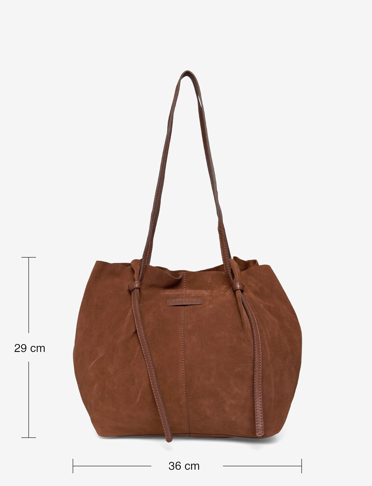DEPECHE - Shopper - 014 cognac - 4