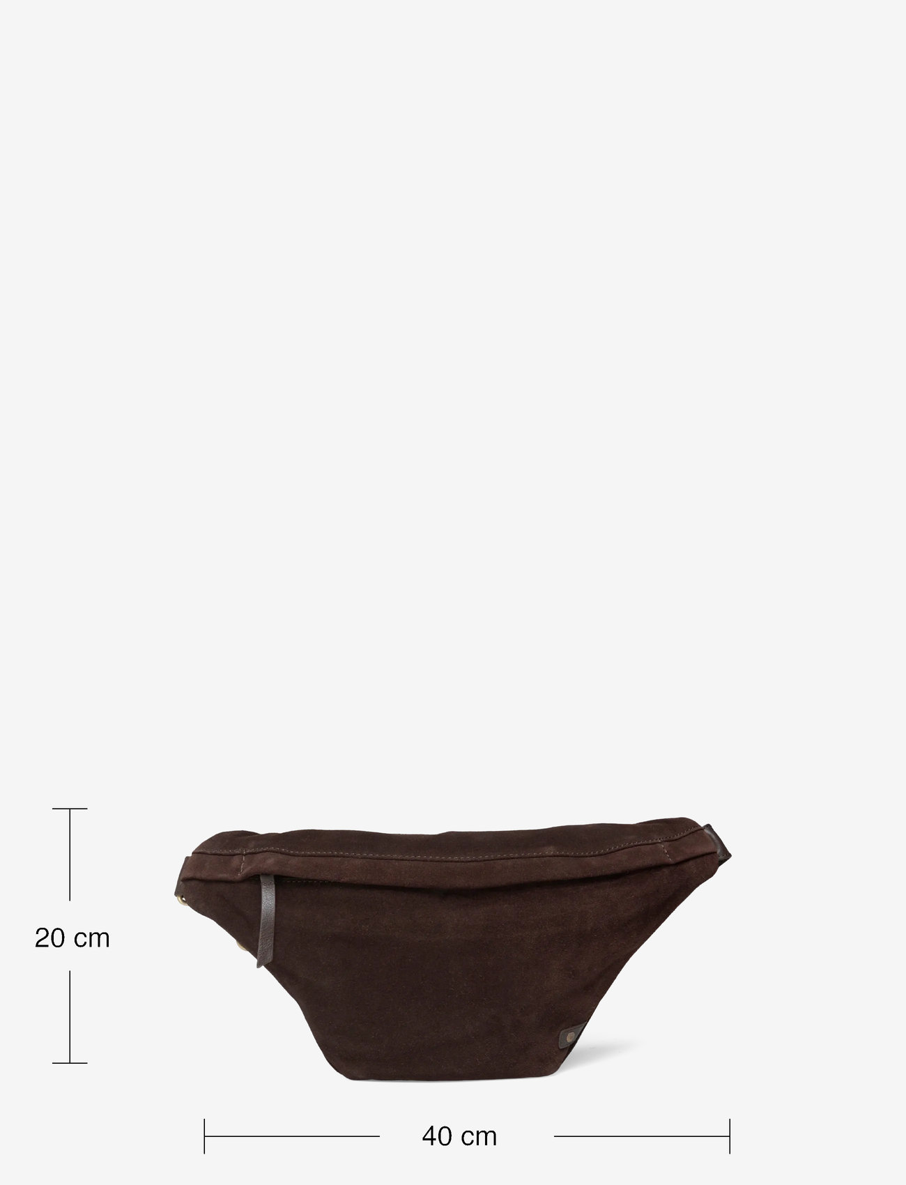 DEPECHE - Bumbag - magväskor - 008 chocolate - 3