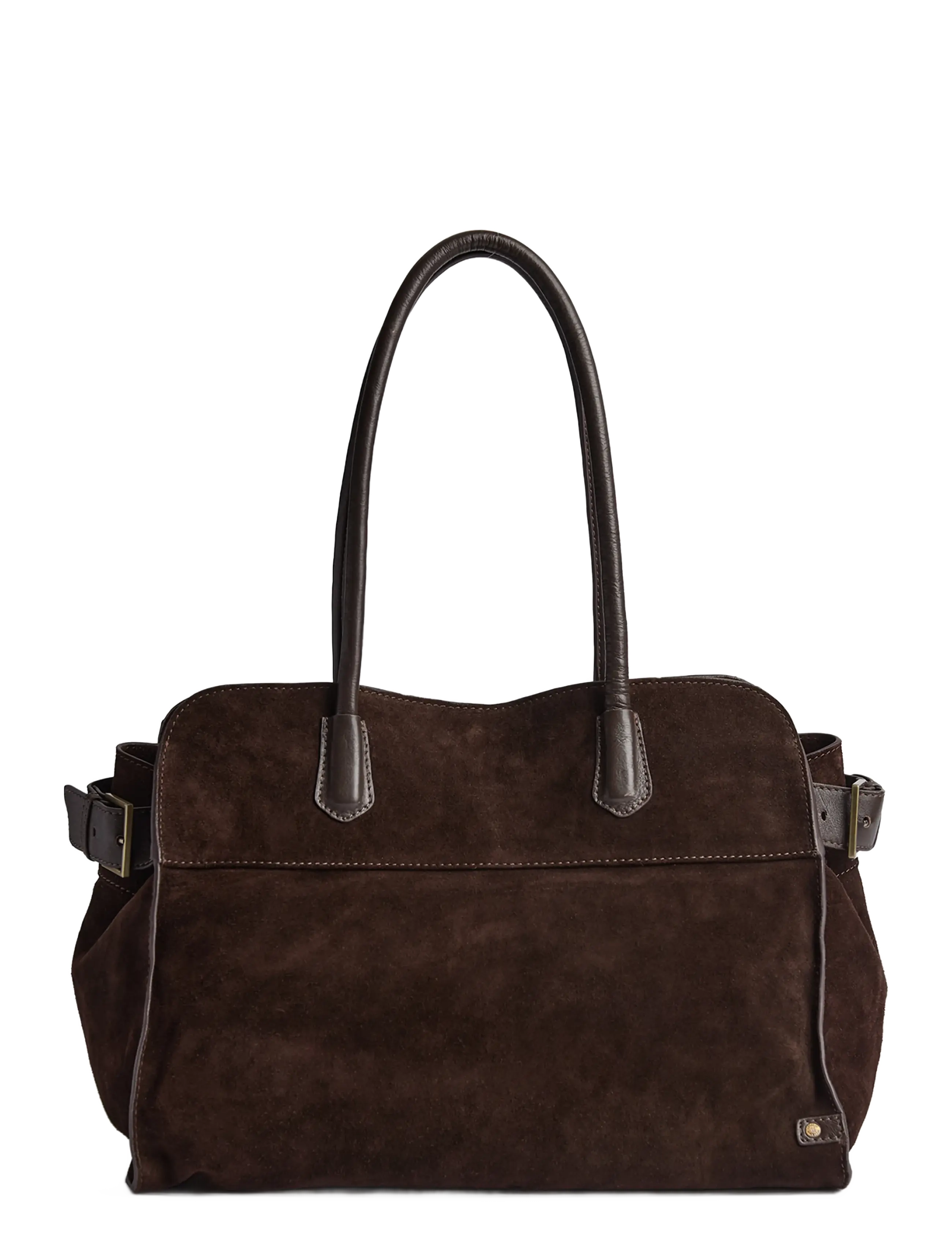 DEPECHE Madrid Shopper Braun - One Size - Damen