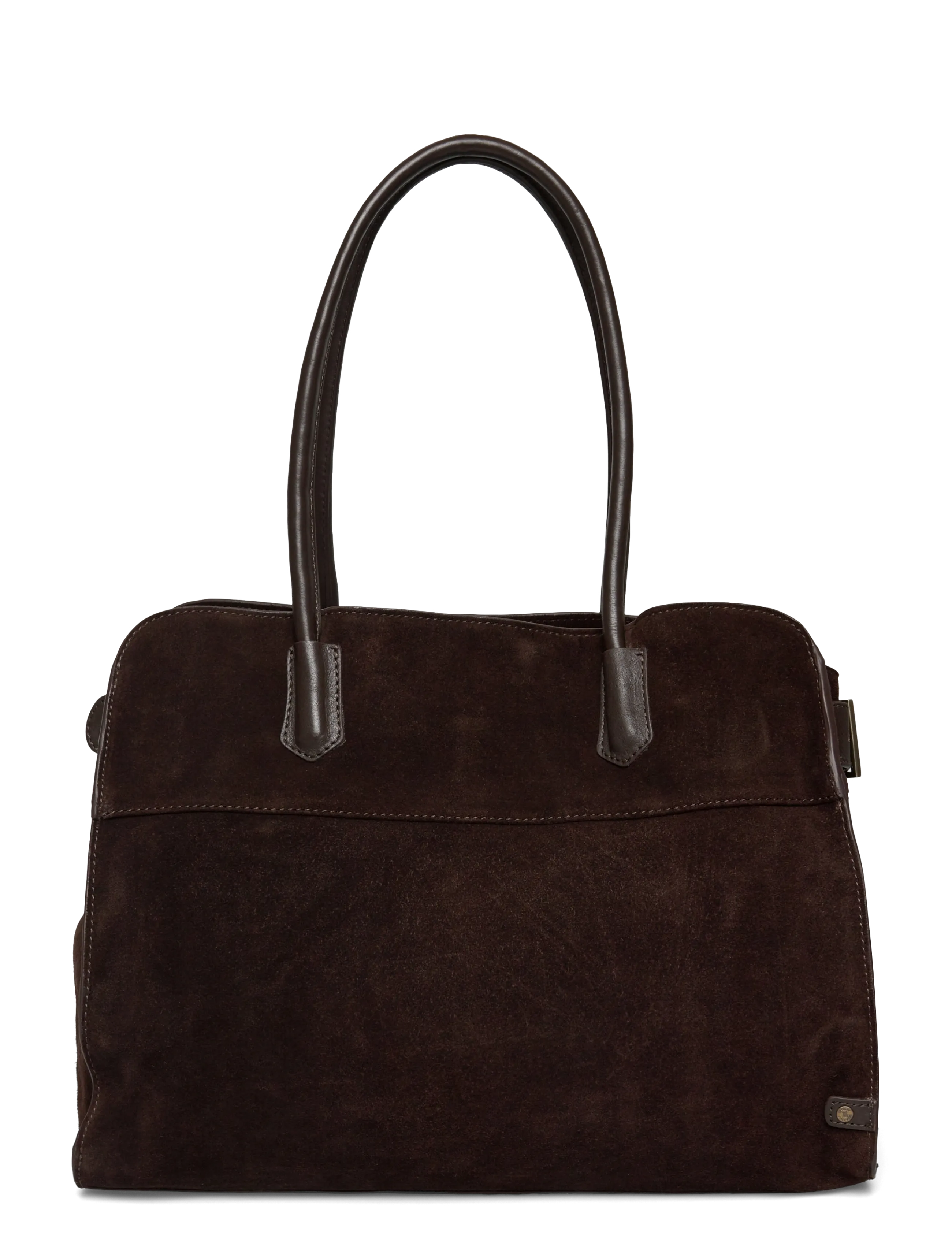 DEPECHE Madrid Shopper - Skuldertasker - 008 CHOCOLATE / brown