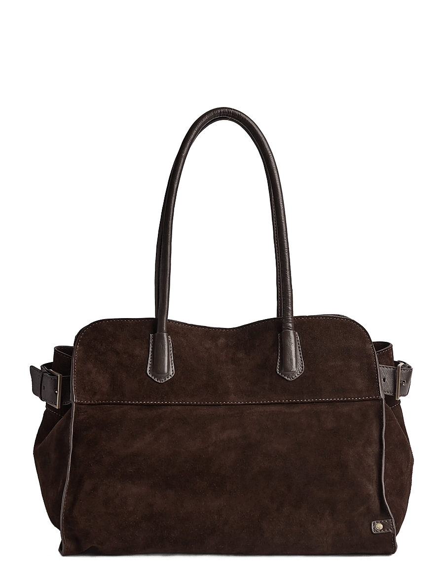 DEPECHE - Madrid Shopper - cabas - 008 chocolate - 1