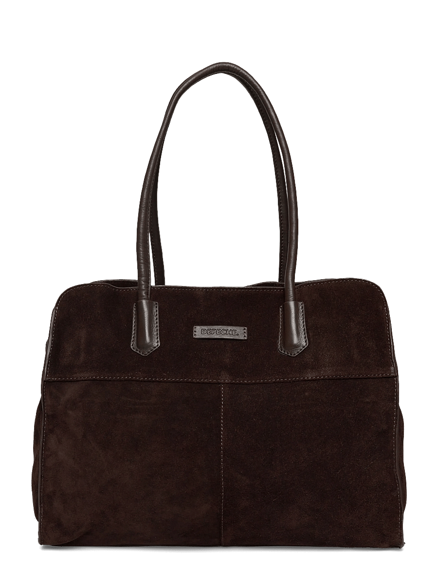 DEPECHE - Madrid Shopper - shopper töskur - 008 chocolate - 2