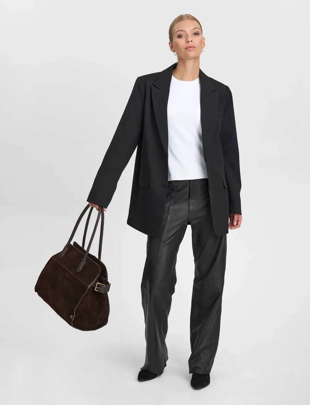 DEPECHE - Shopper - shoppingväskor - 008 chocolate - 0