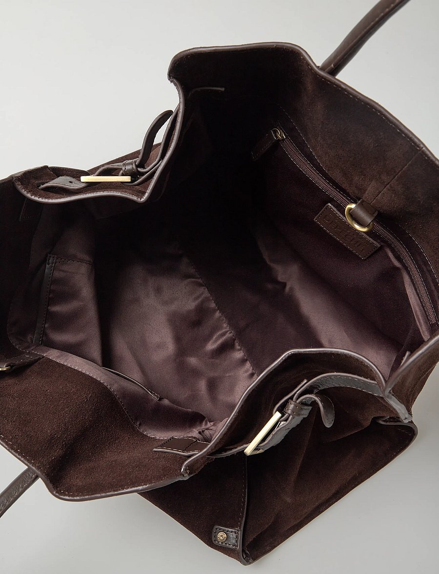 DEPECHE - Madrid Shopper - shopper töskur - 008 chocolate - 4