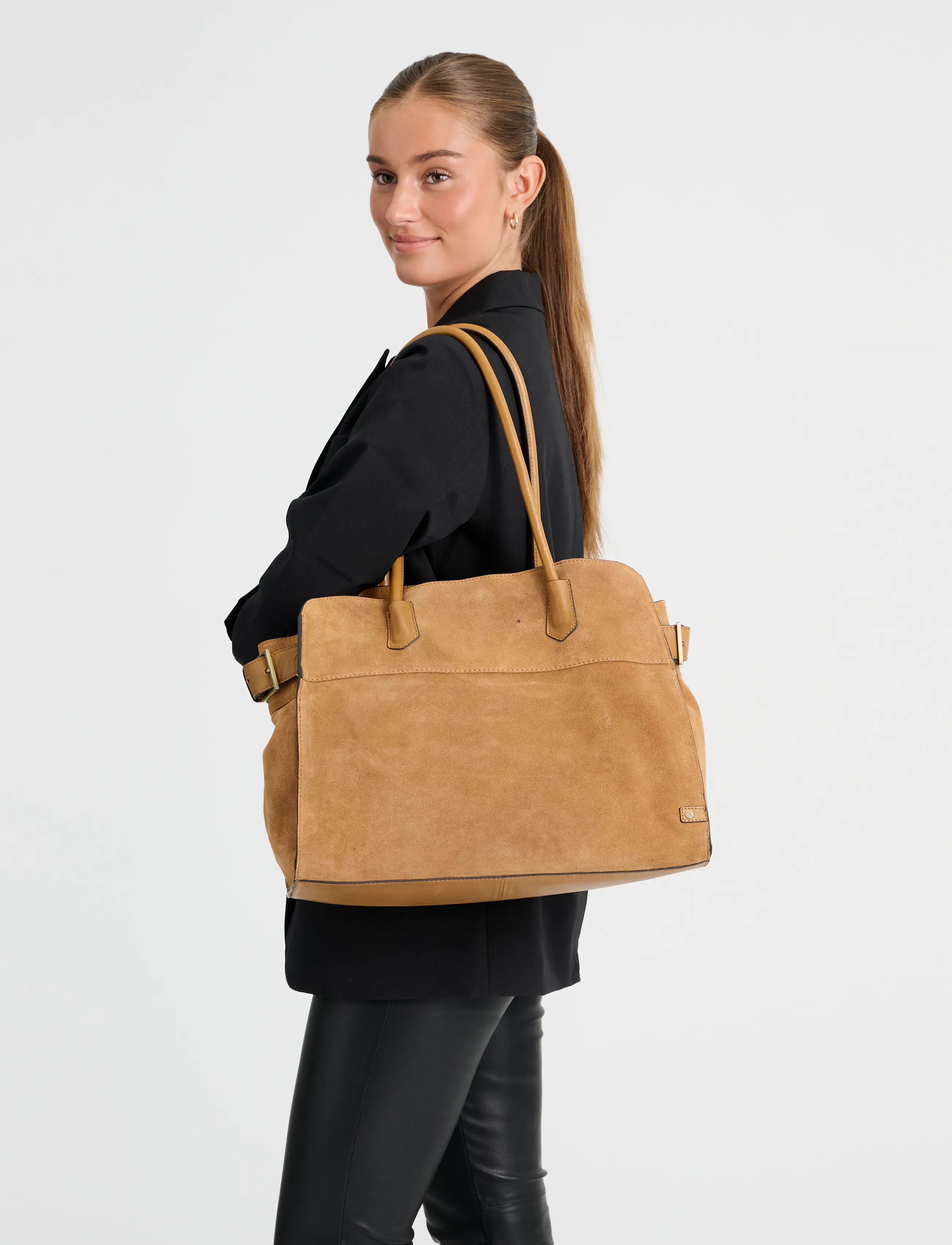 DEPECHE - Madrid Shopper - shopper - 196 dark tan - 3