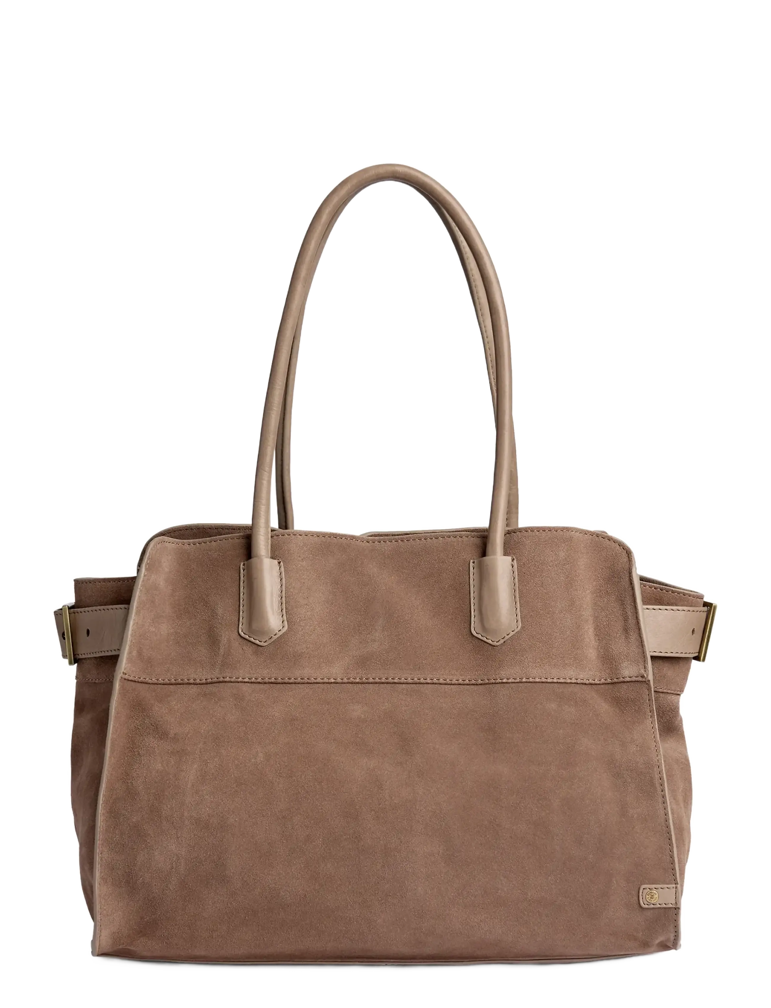 DEPECHE Madrid Shopper - DEPECHE - 224 TAUPE / brown
