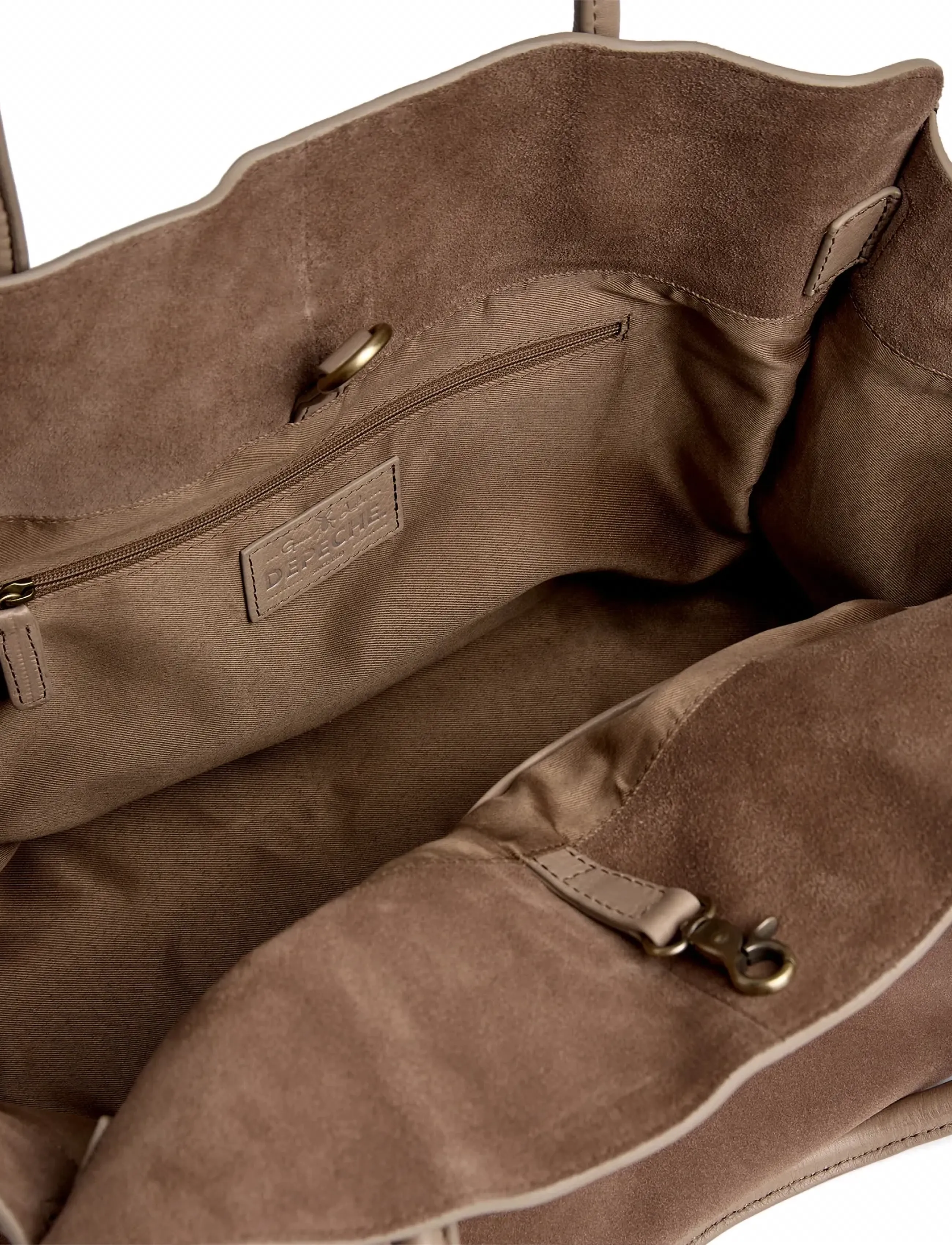 DEPECHE - Madrid Shopper - shoppere - 224 taupe - 4
