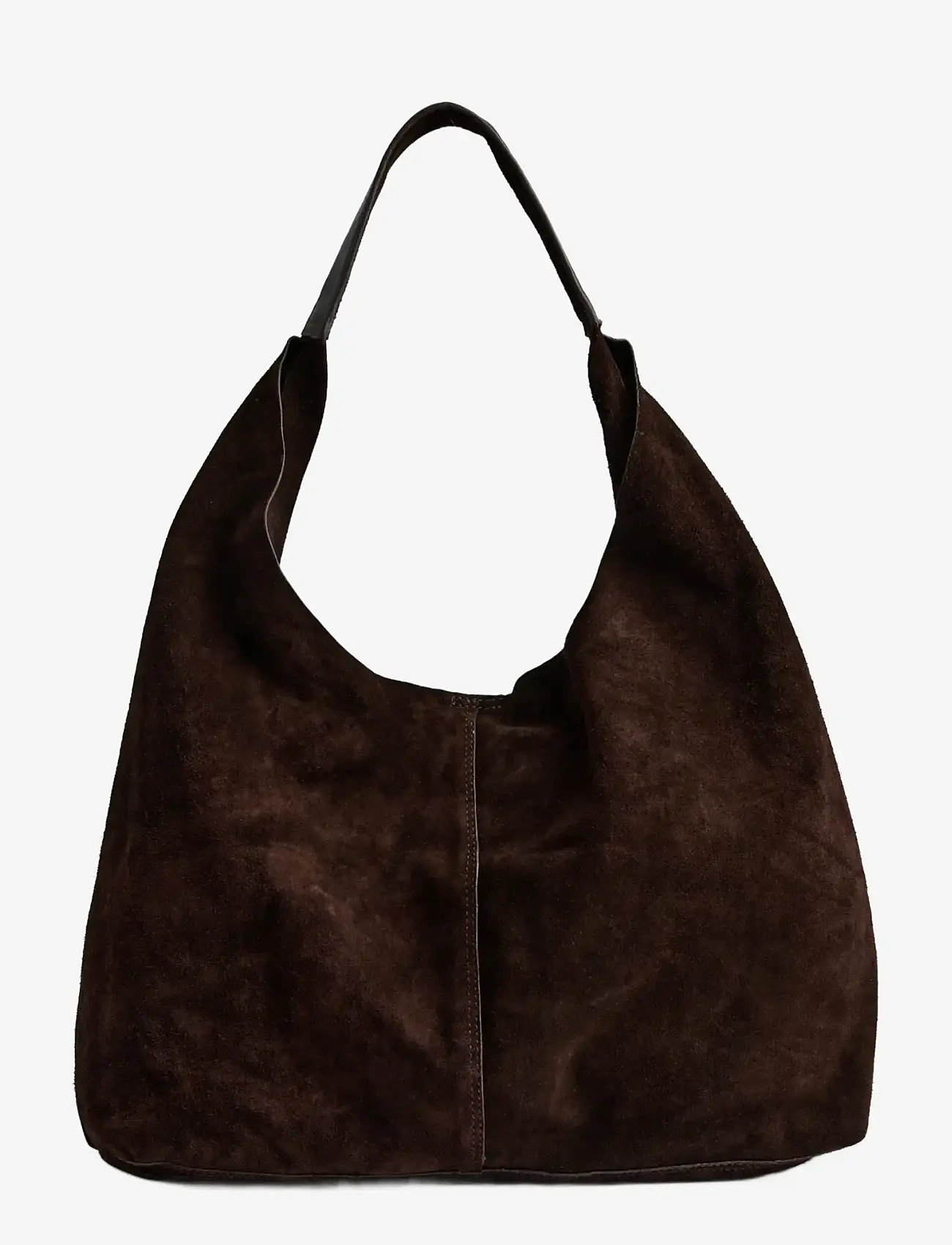DEPECHE - Bilbao Shoulderbag - shoppingväskor - 008 chocolate - 1