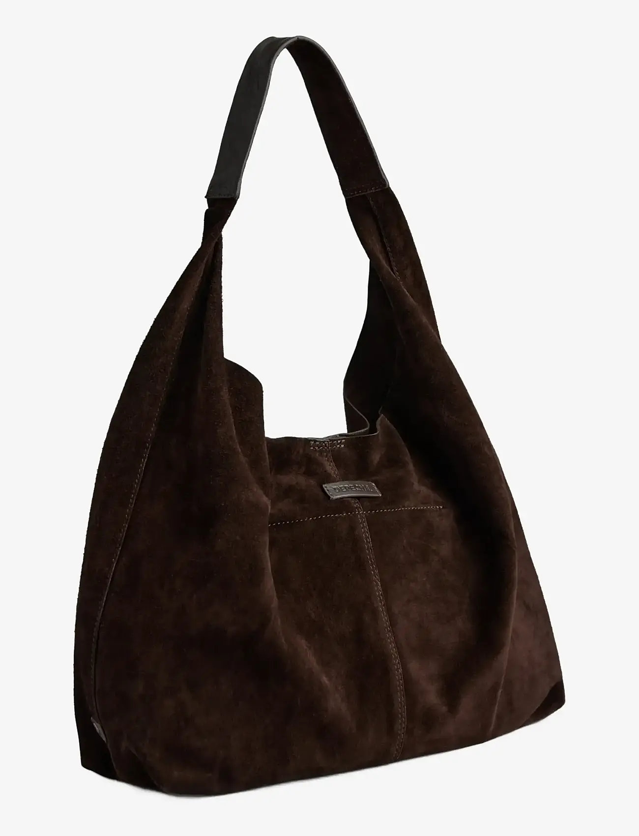 DEPECHE - Bilbao Shoulderbag - shoppingväskor - 008 chocolate - 2