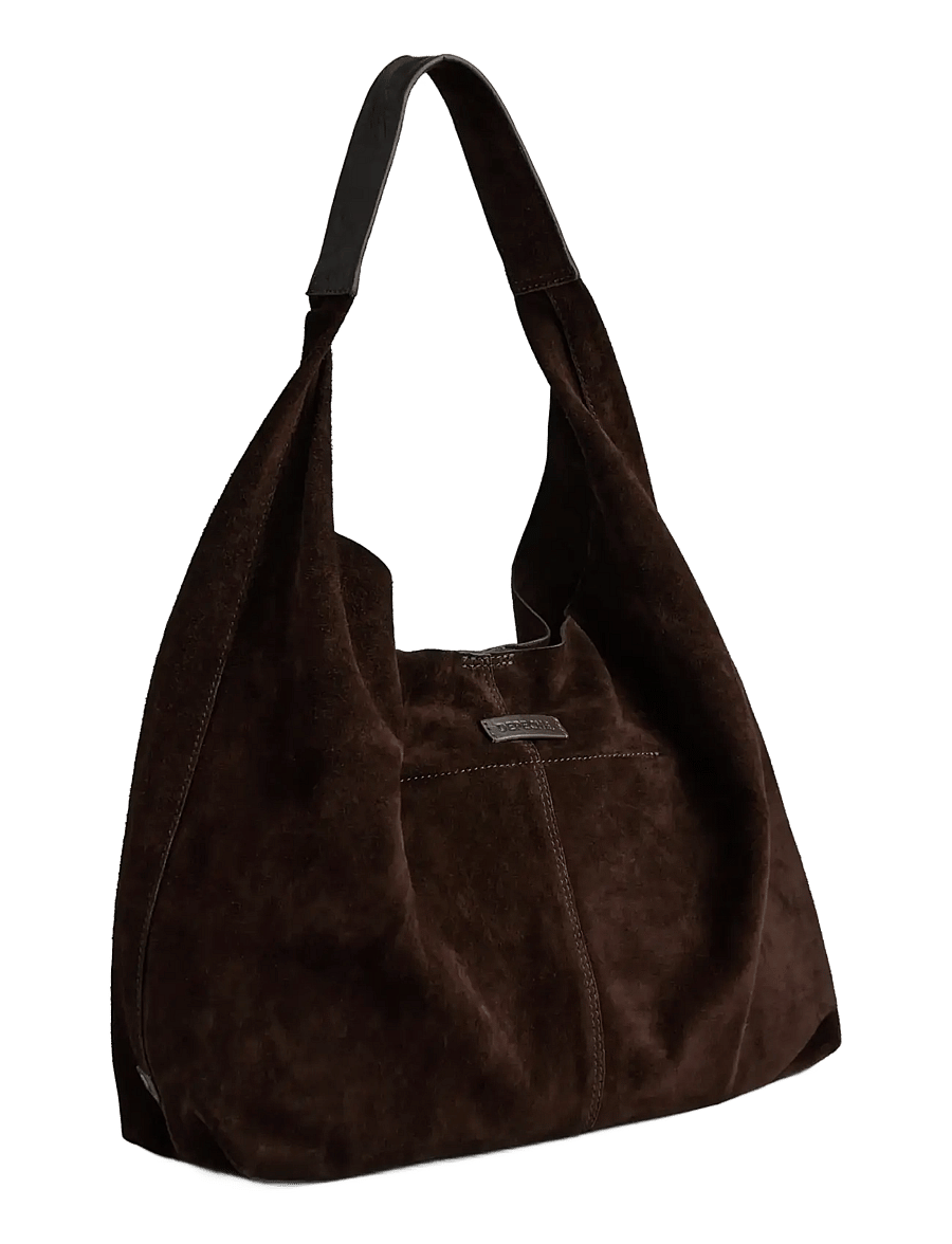 DEPECHE - Bilbao Shoulderbag - shoppers - 008 chocolate - 2
