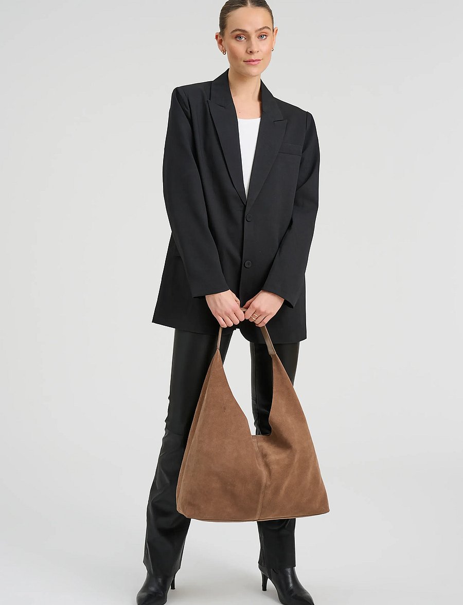 DEPECHE - Bilbao Shoulderbag - shoppingväskor - 011 sand - 3