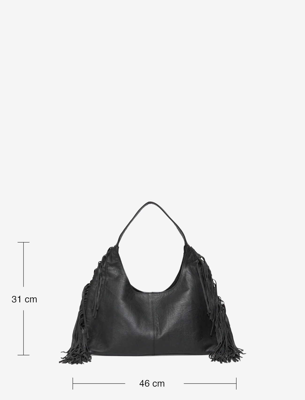 DEPECHE - Shoulderbag - 099 black (nero) - 4