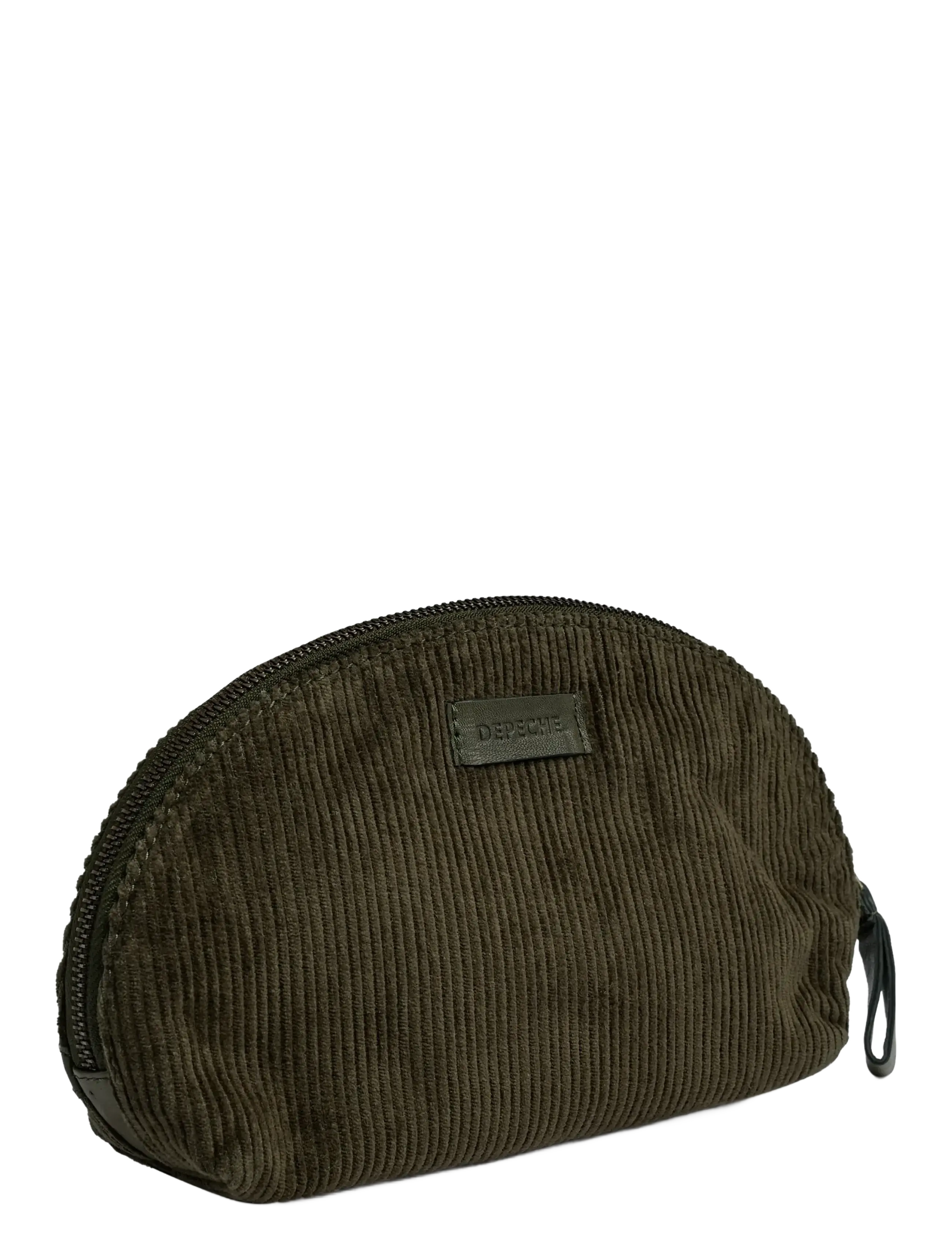 DEPECHE - Make up bag - toiletartikler - 049 army green - 1