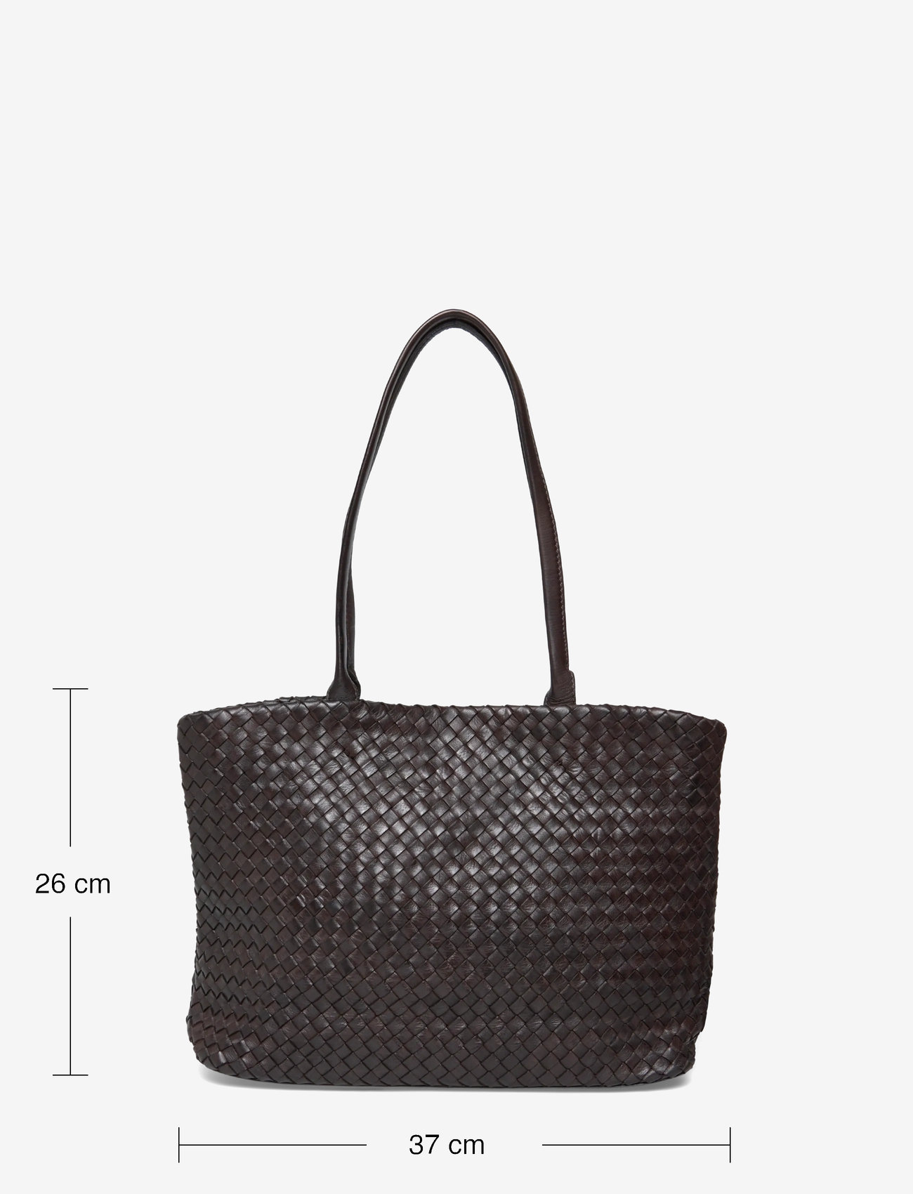 DEPECHE - Shoulderbag - 161 dark brown - 5