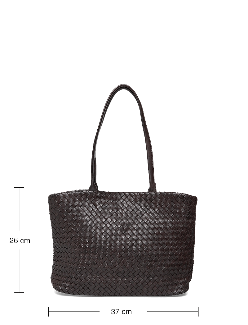 DEPECHE - Shoulderbag - 161 dark brown - 5