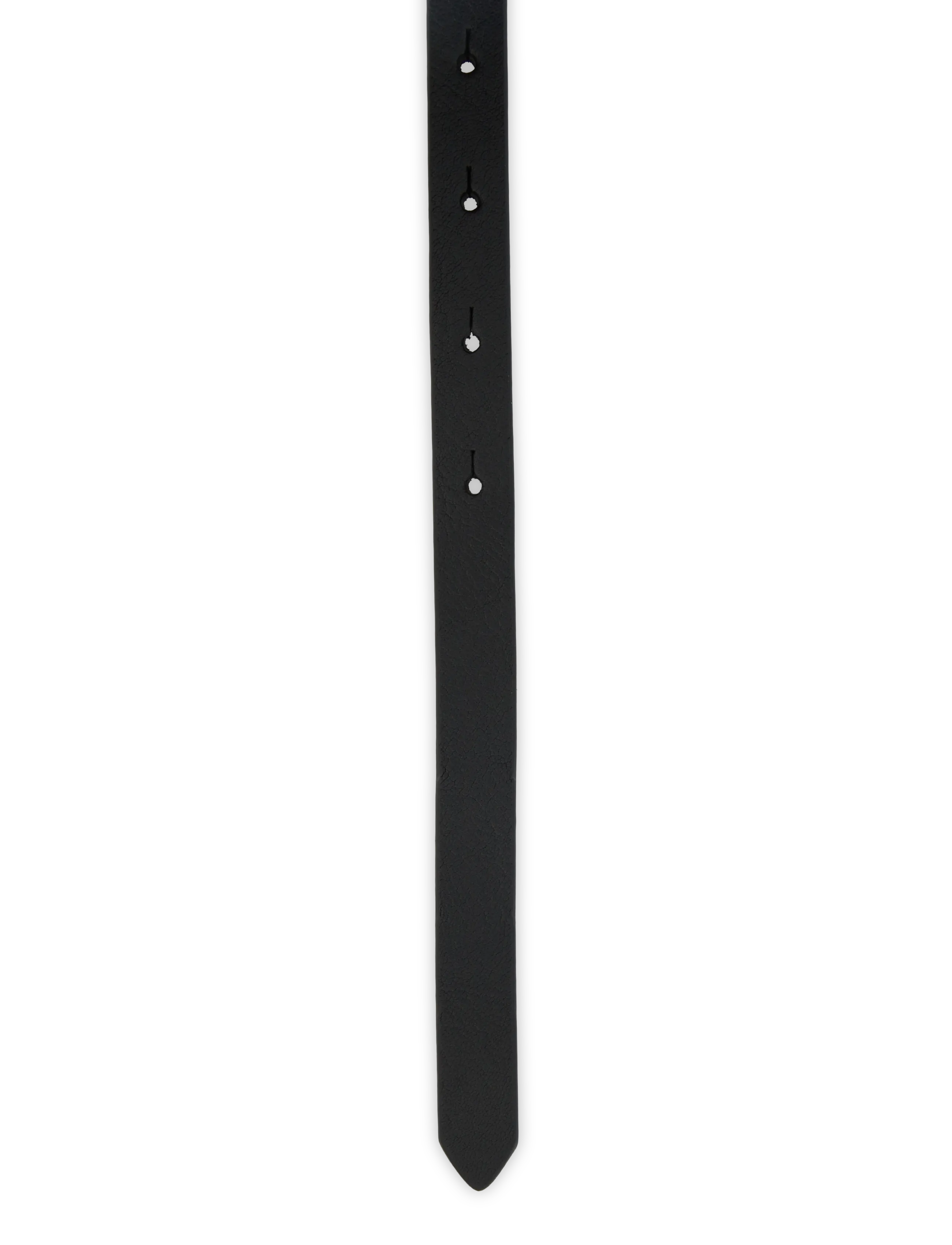DEPECHE - Narrow Belt - 190 black / gold - 2