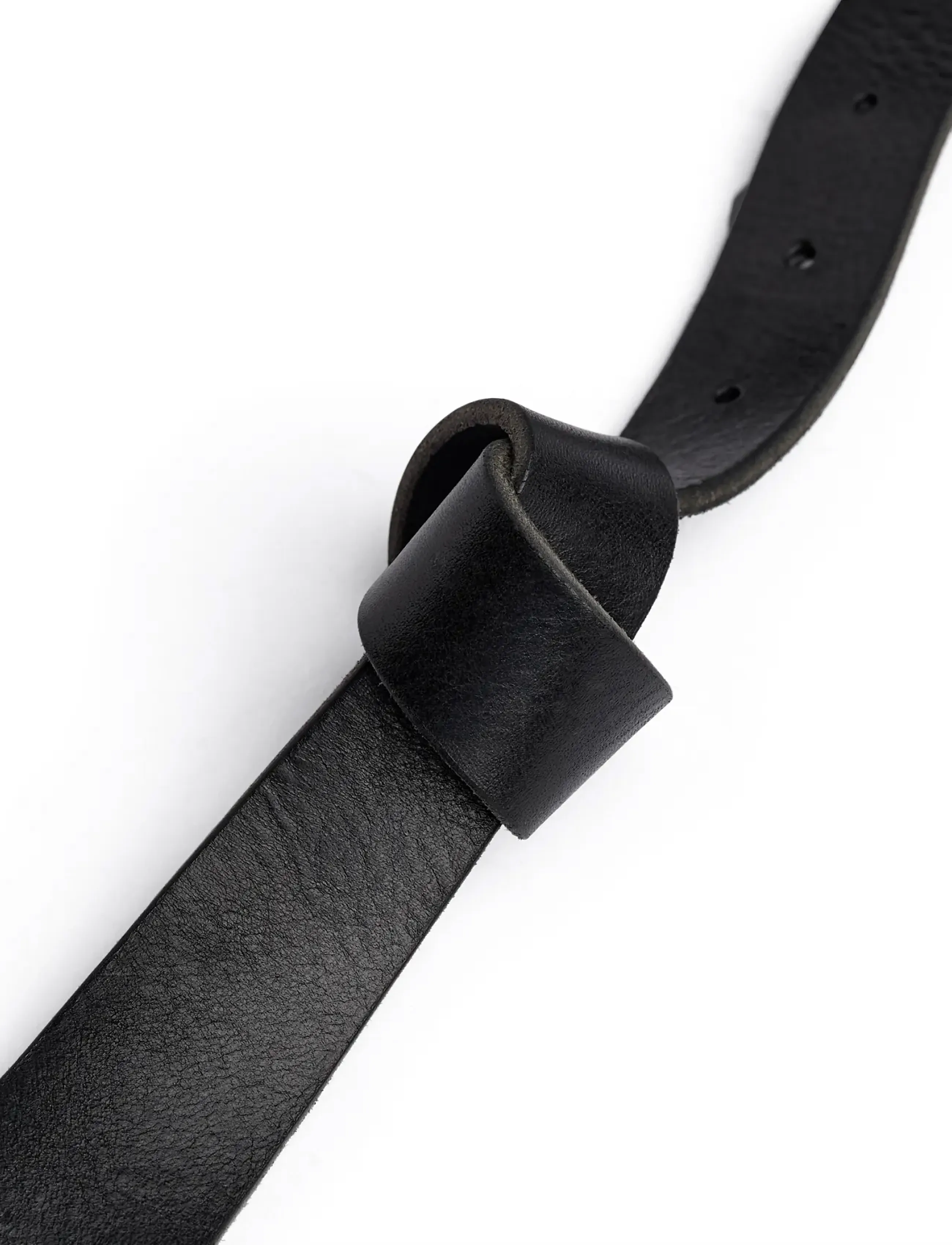 DEPECHE - Waist Belt - läderskärp - 190 black/gold - 2