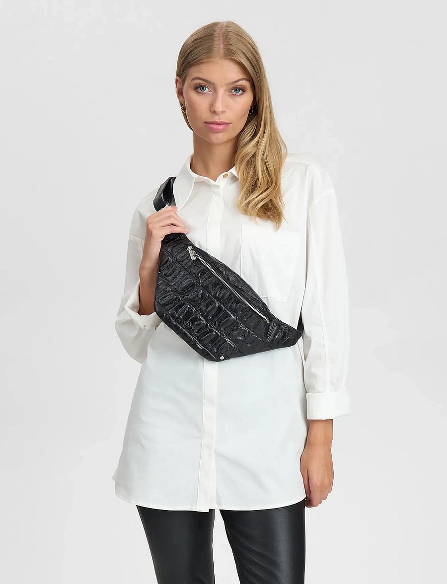 DEPECHE - Bumbag - gürteltaschen - 306 croco deluxe - 0