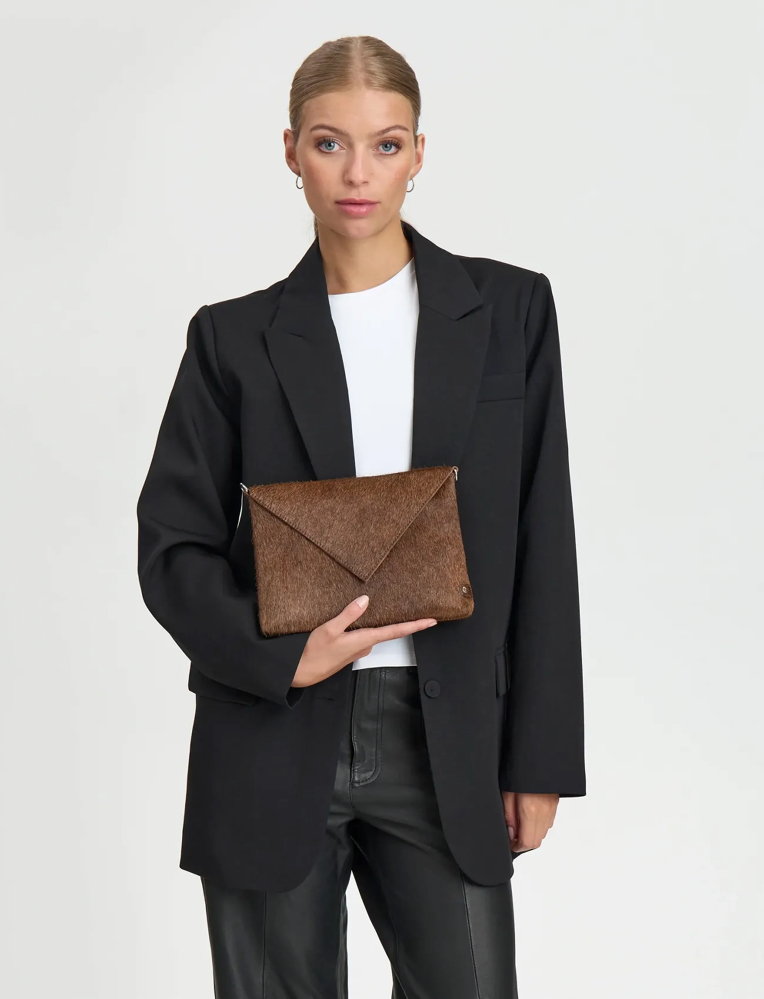 DEPECHE - Clutch - crossbody somas - 184 walnut - 5