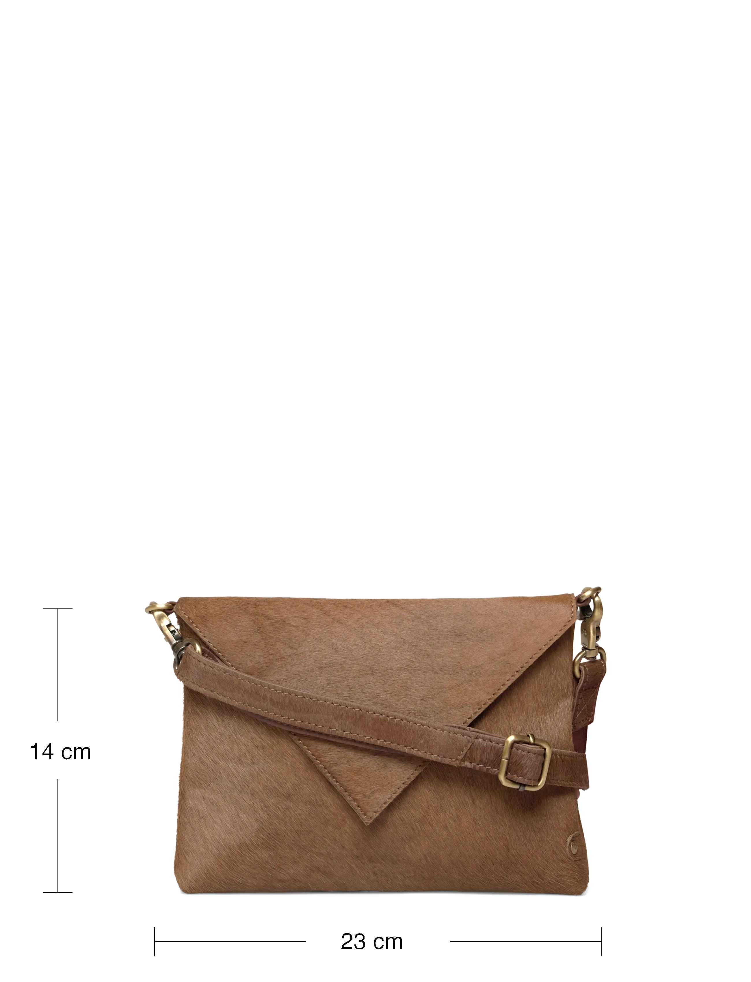 DEPECHE - Clutch - crossbody somas - 184 walnut - 4