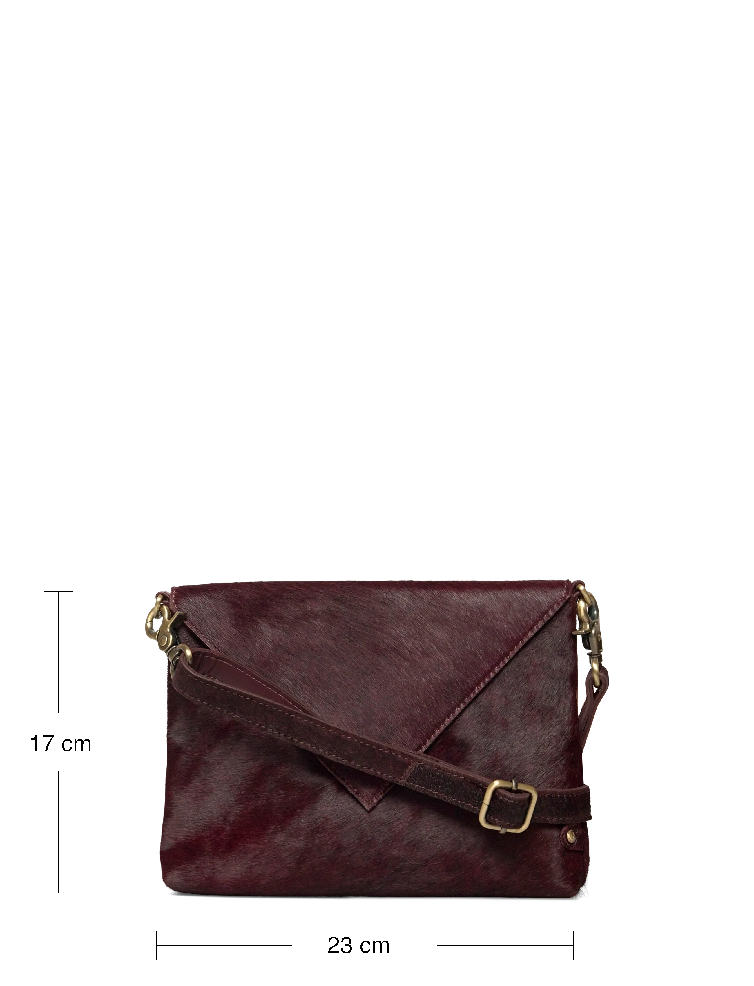 DEPECHE - Clutch - crossbody kotid - 305 ox blood - 3