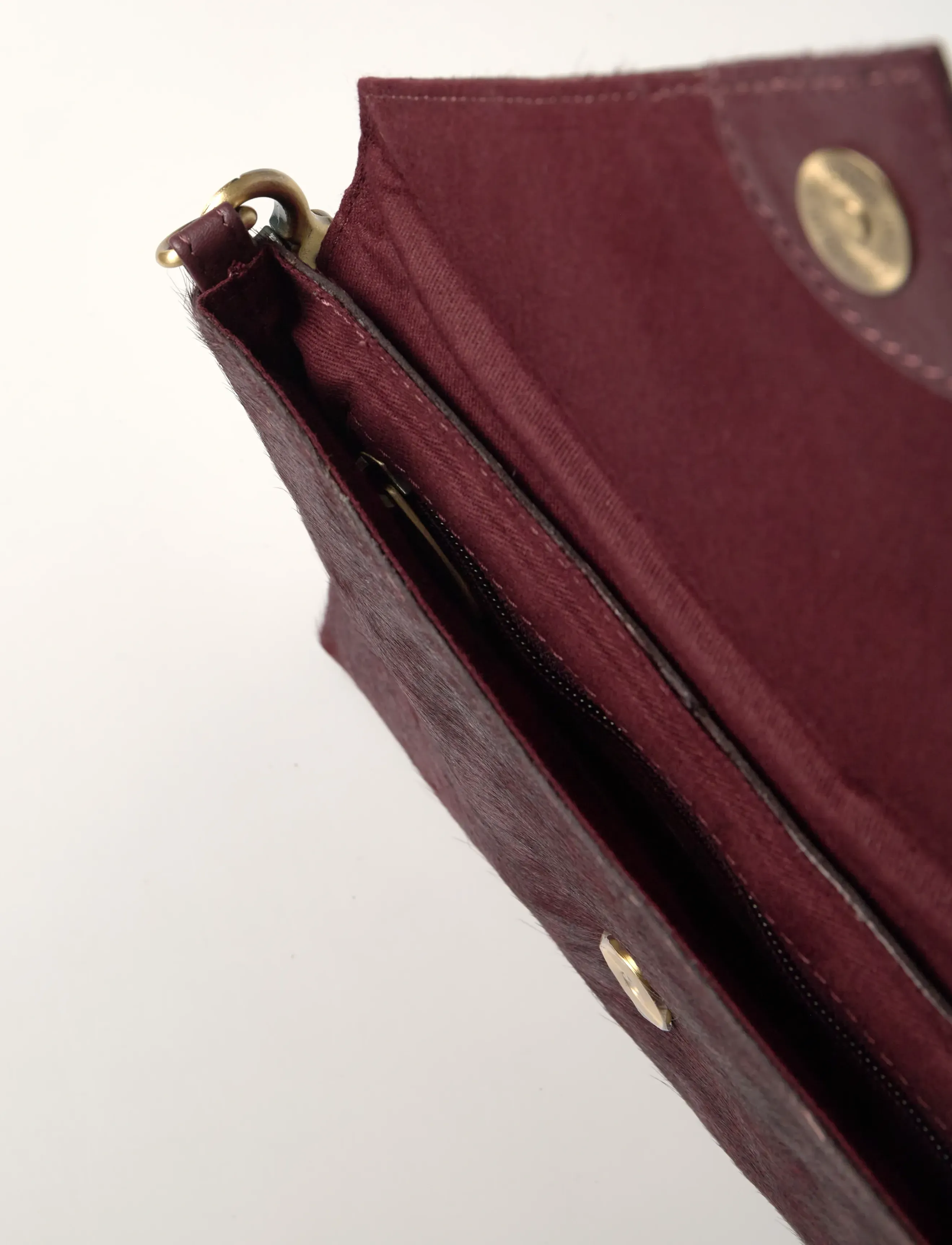 DEPECHE - Clutch - crossbody kotid - 305 ox blood - 4