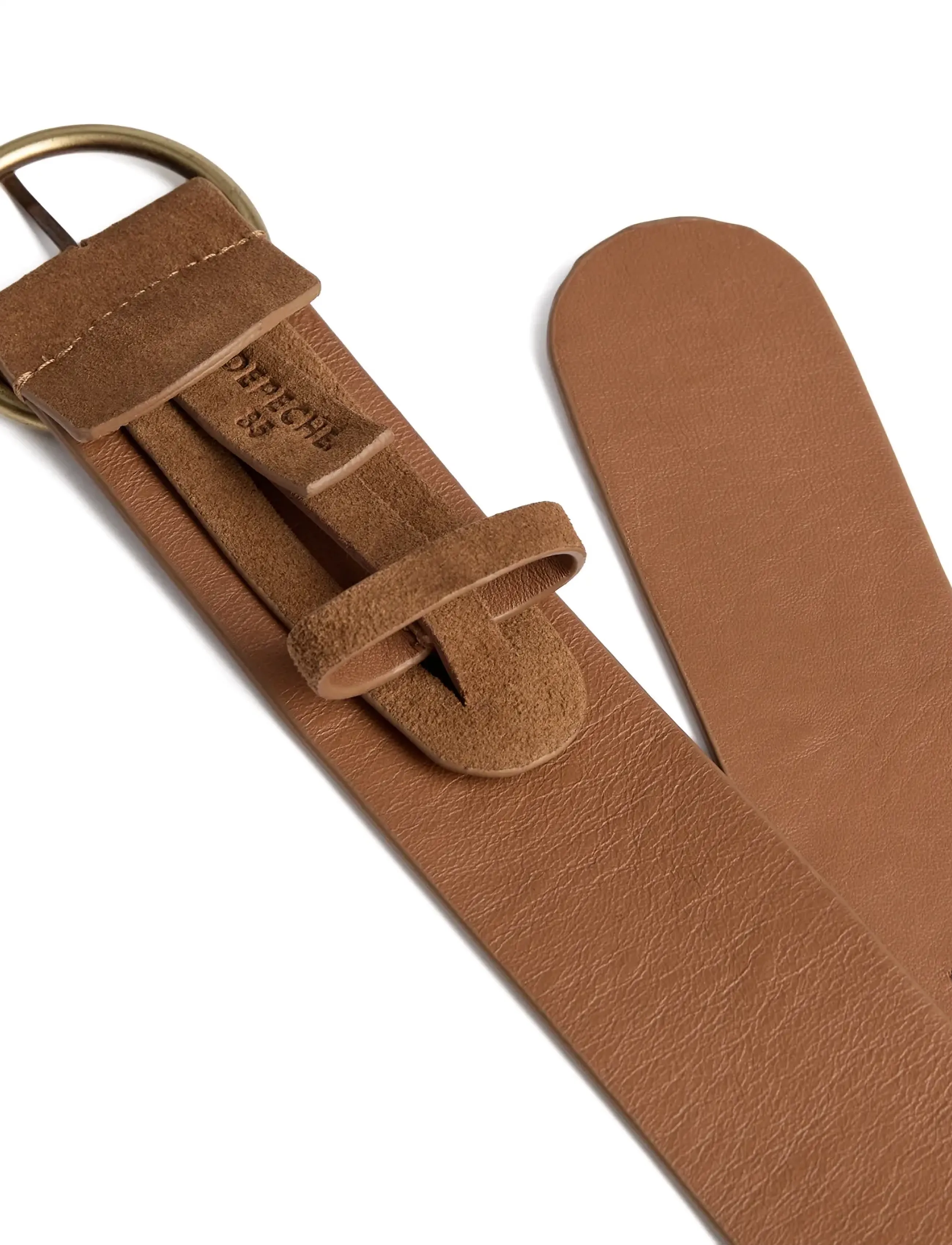 DEPECHE - Belt - gürtel - 014 cognac - 4