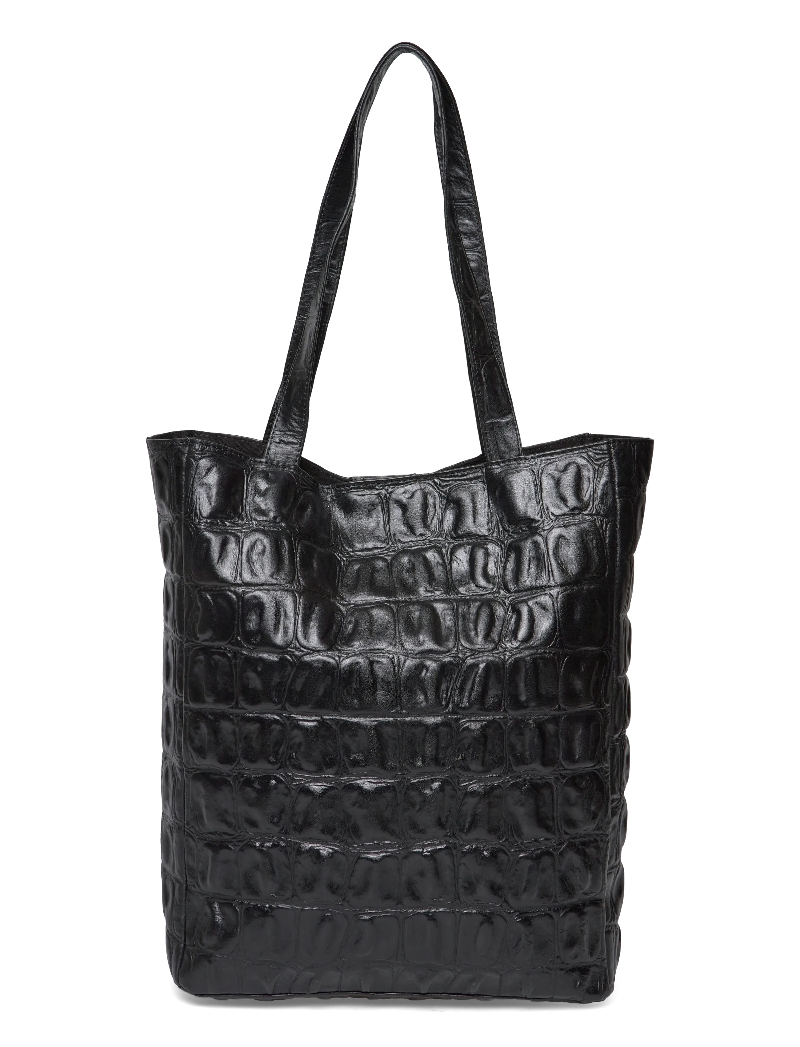 DEPECHE - Shopper - akcesoria - 306 croco deluxe - 1