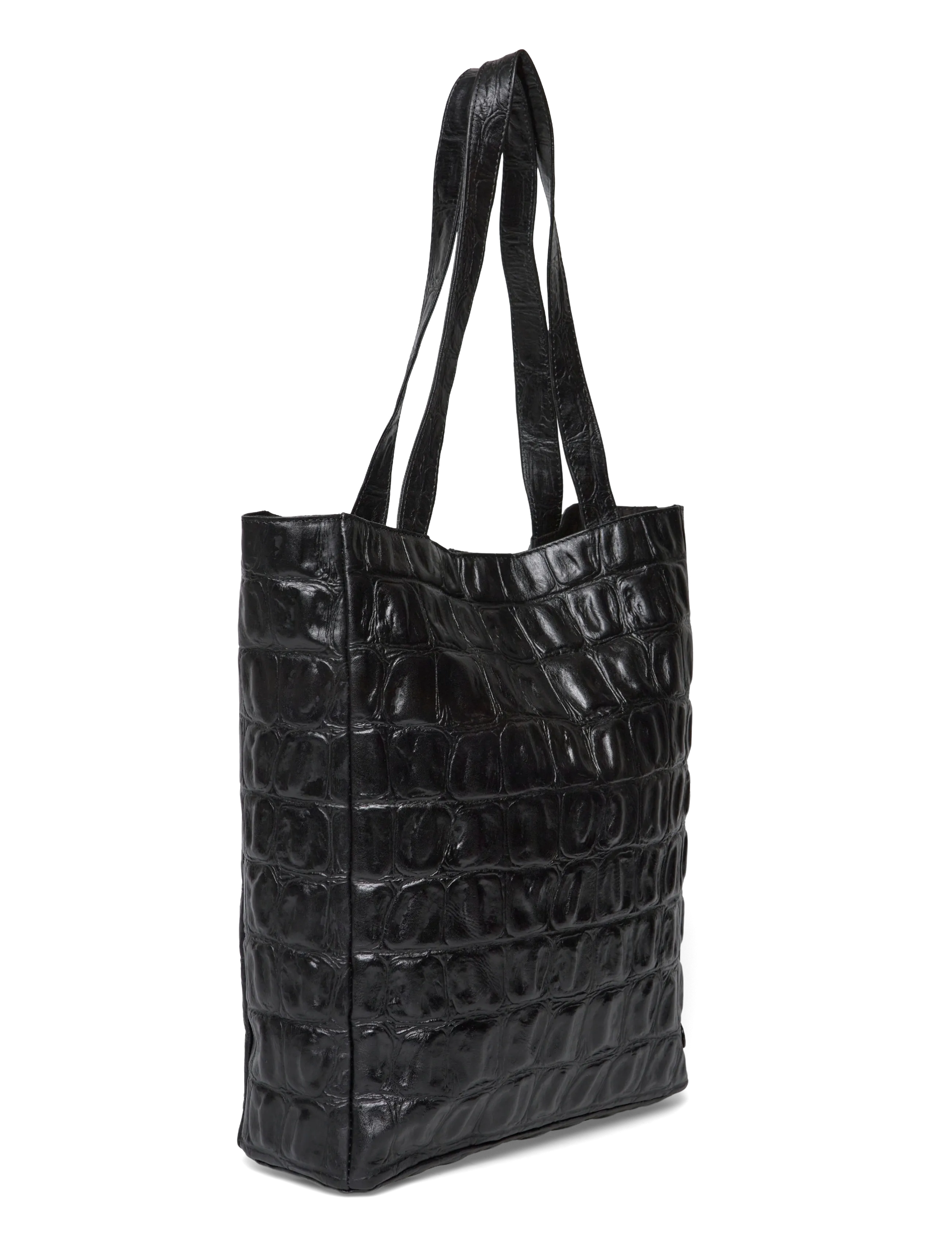 DEPECHE - Shopper - akcesoria - 306 croco deluxe - 2