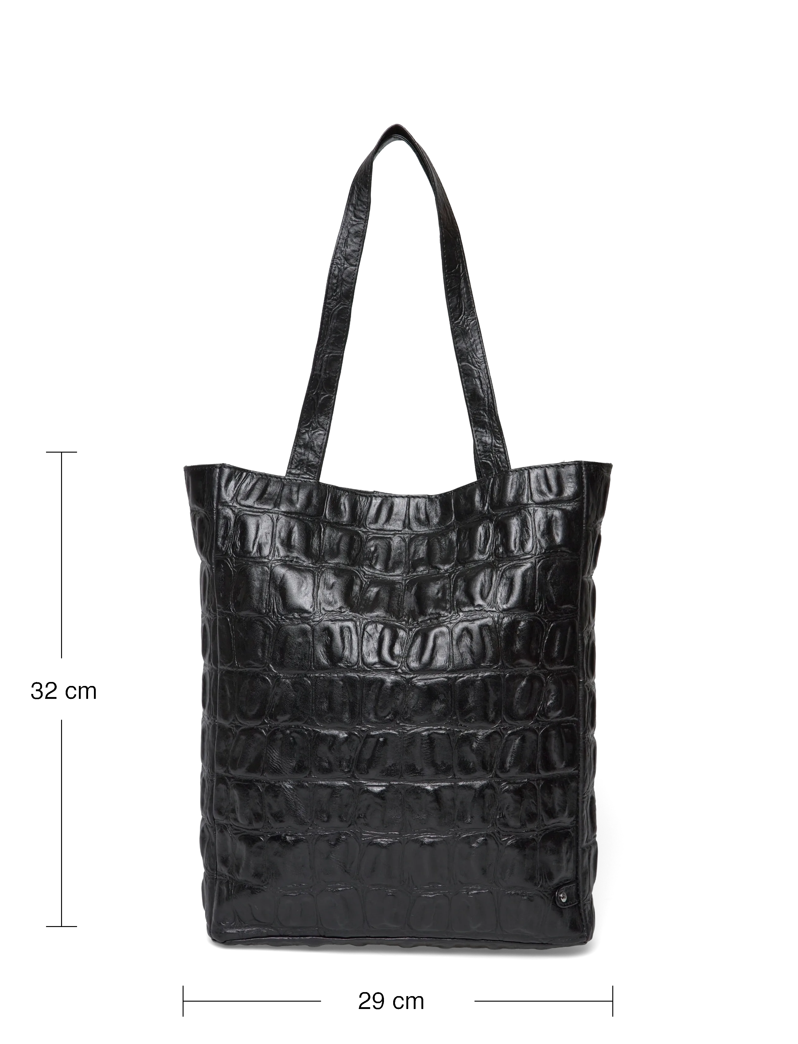 DEPECHE - Shopper - akcesoria - 306 croco deluxe - 3