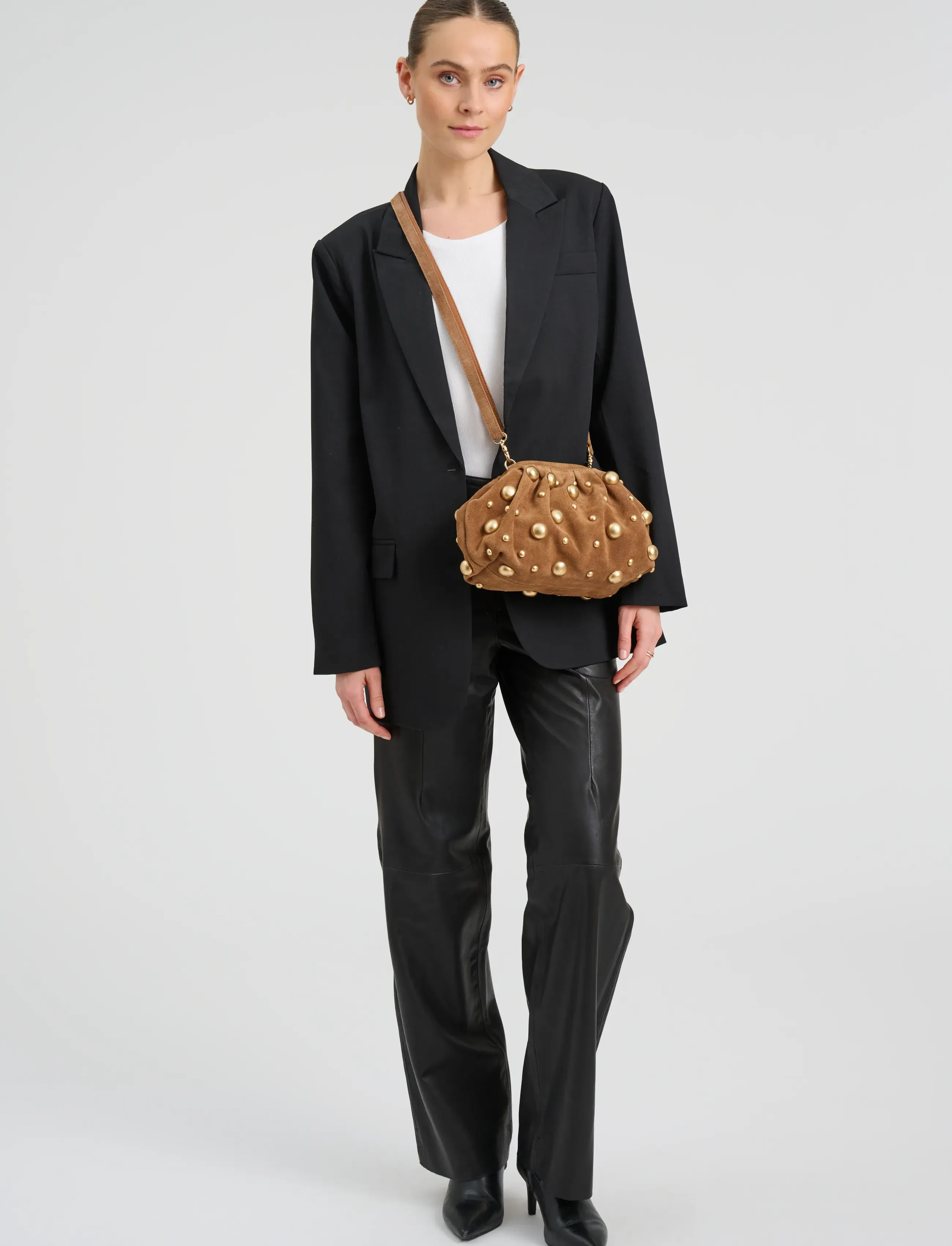 DEPECHE - Rotterdam Clutch - aksessuaarid - 028 caramel - 3