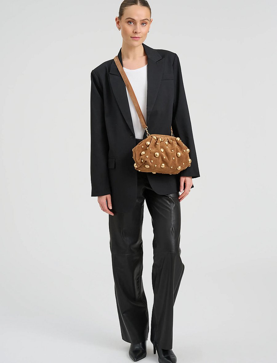 DEPECHE - Rotterdam Clutch - 028 caramel - 3