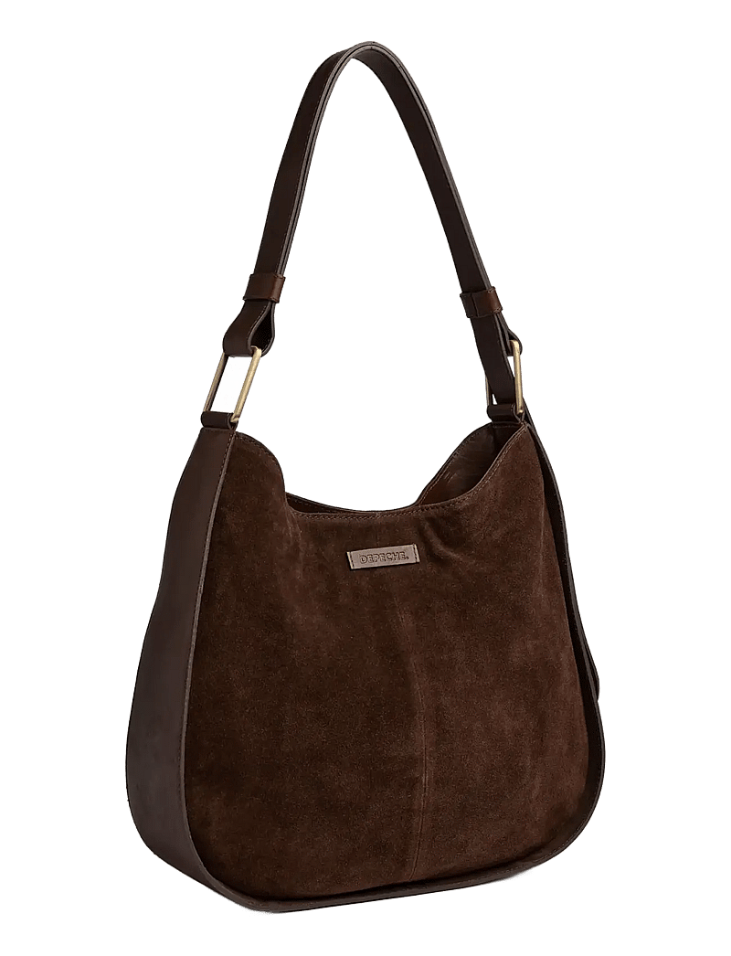 DEPECHE - Madrid Shoulderbag - hverdags stil - 008 chocolate - 1