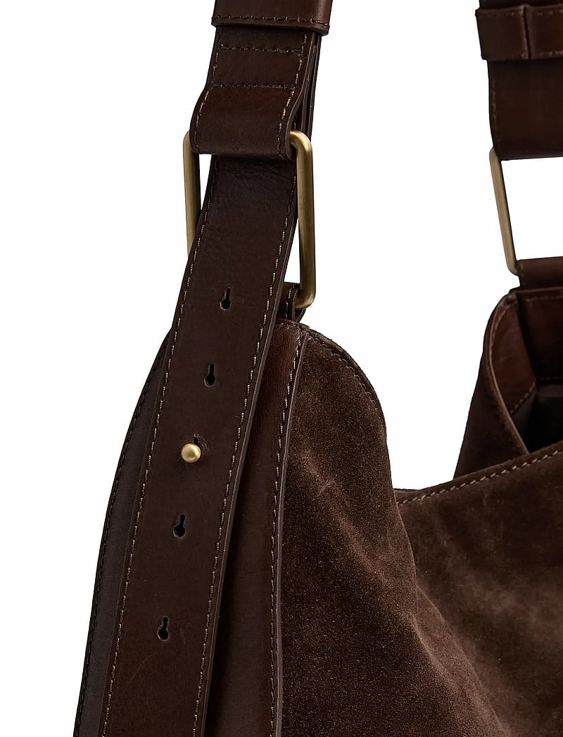 DEPECHE - Madrid Shoulderbag - hverdags stil - 008 chocolate - 2